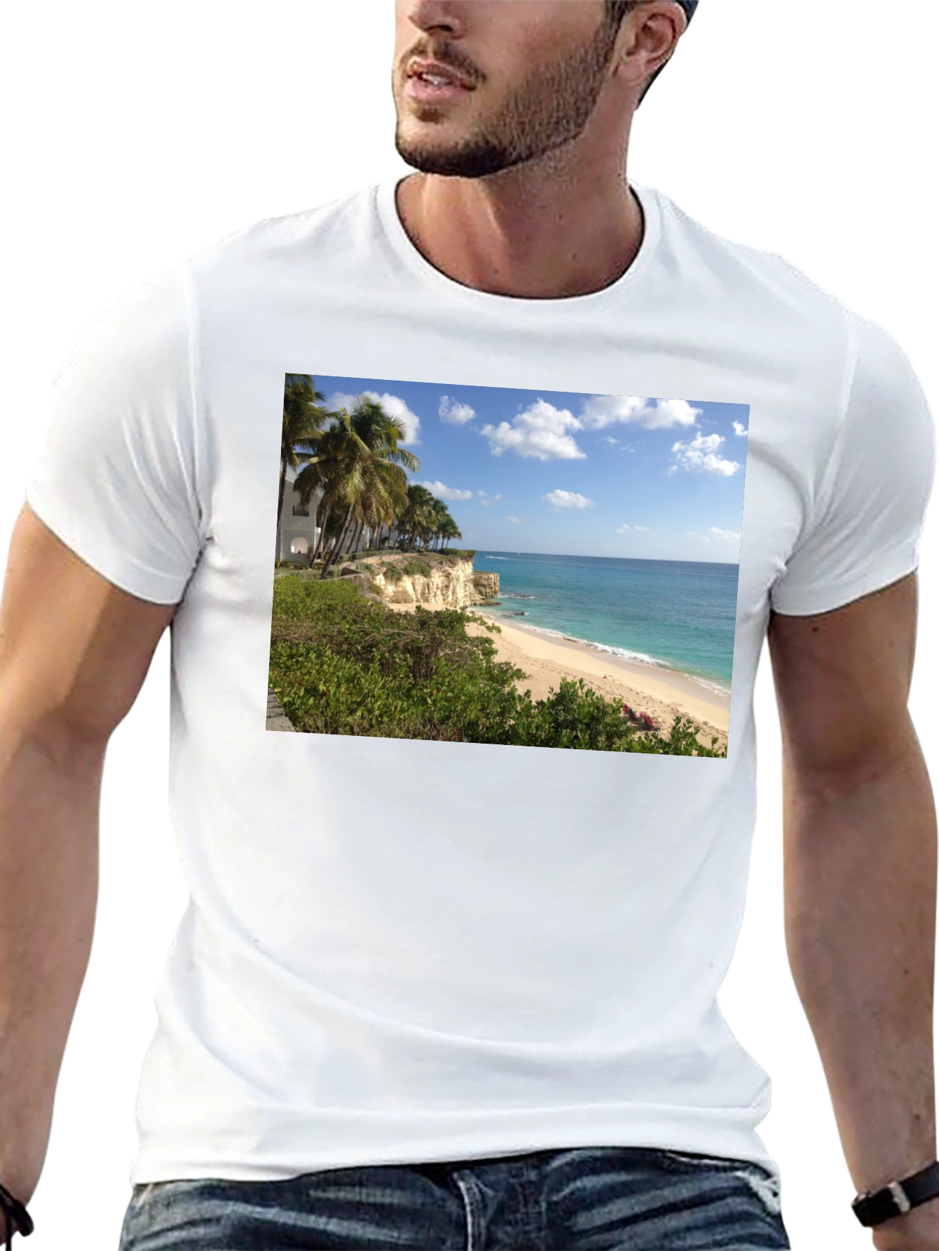 Beach Paradise Graphic T-Shirt