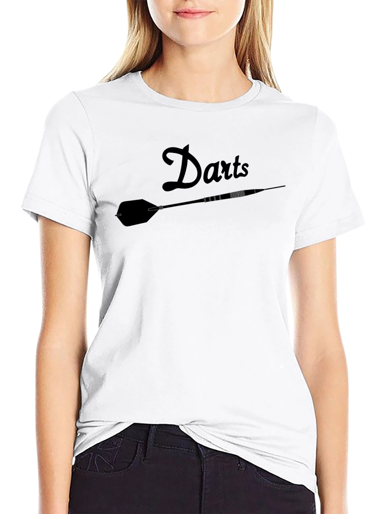 Darts Graphic Tee - Sport Game Shirt