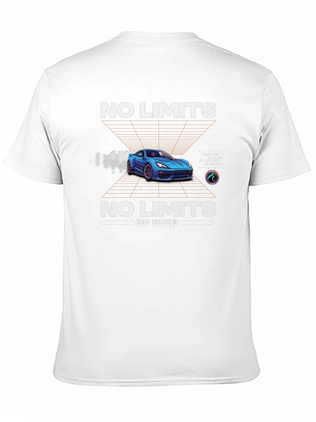 No Limits Car Graphic T-Shirt
