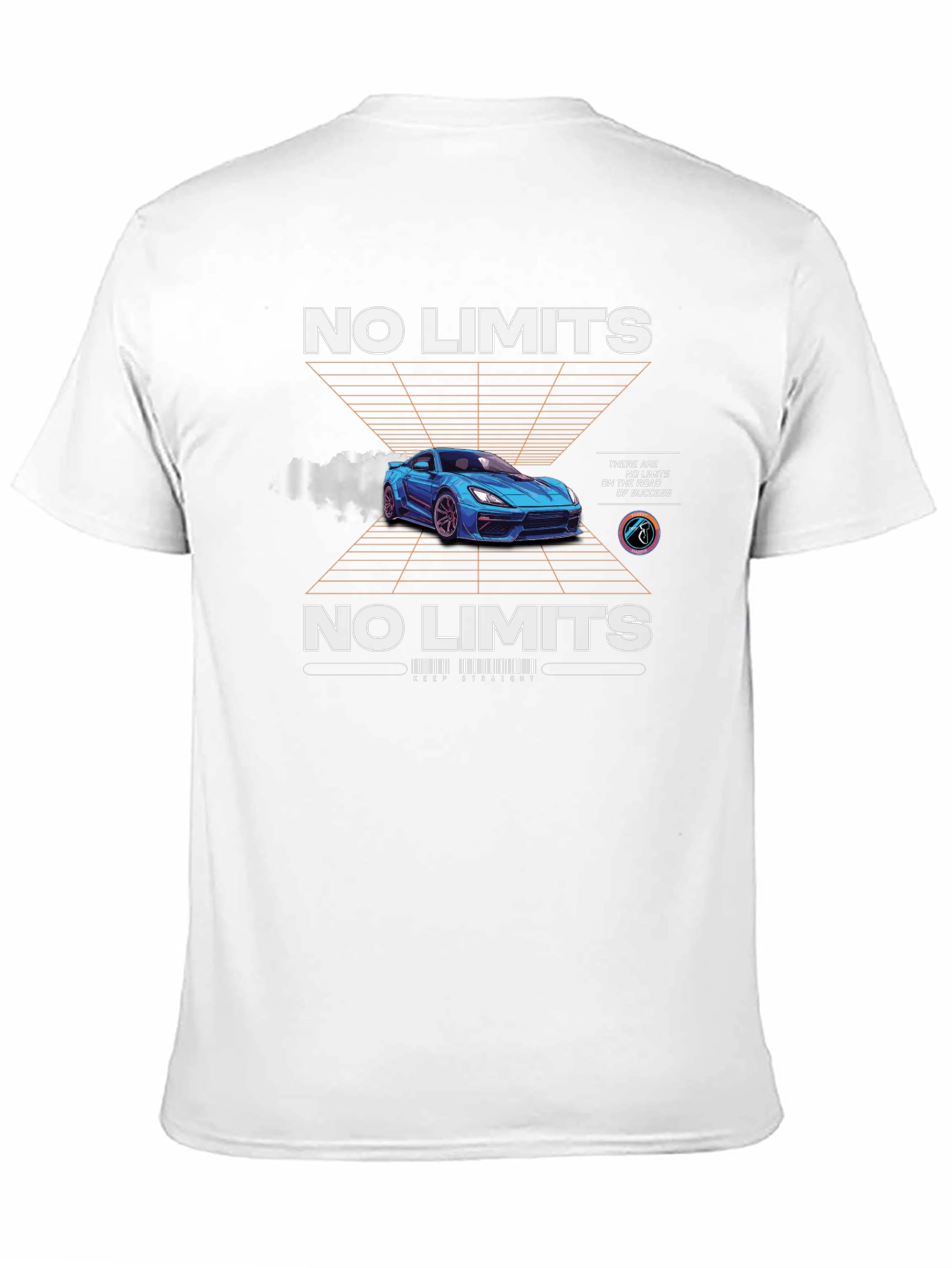 No Limits Car Graphic T-Shirt