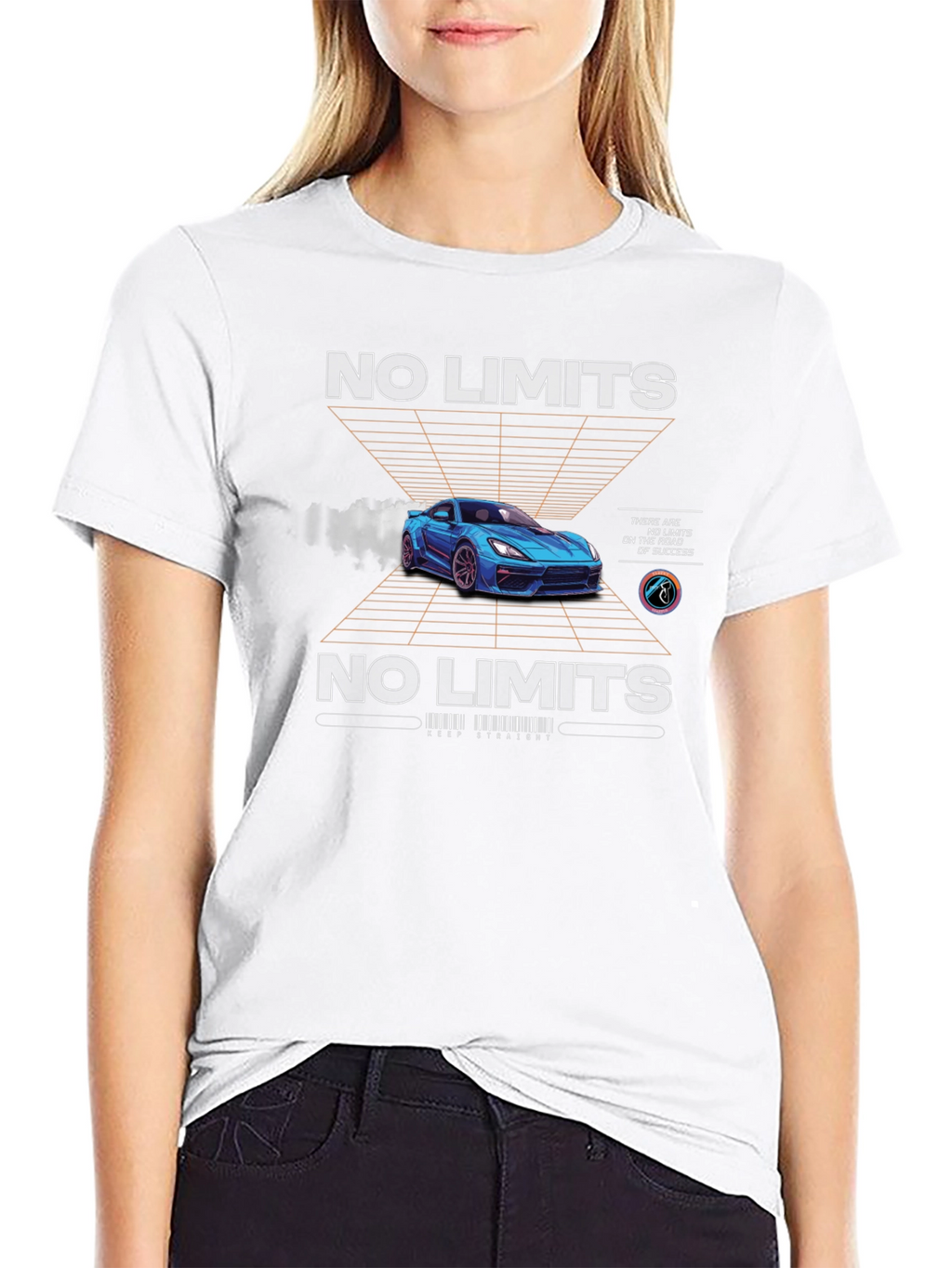 No Limits Car Graphic T-Shirt