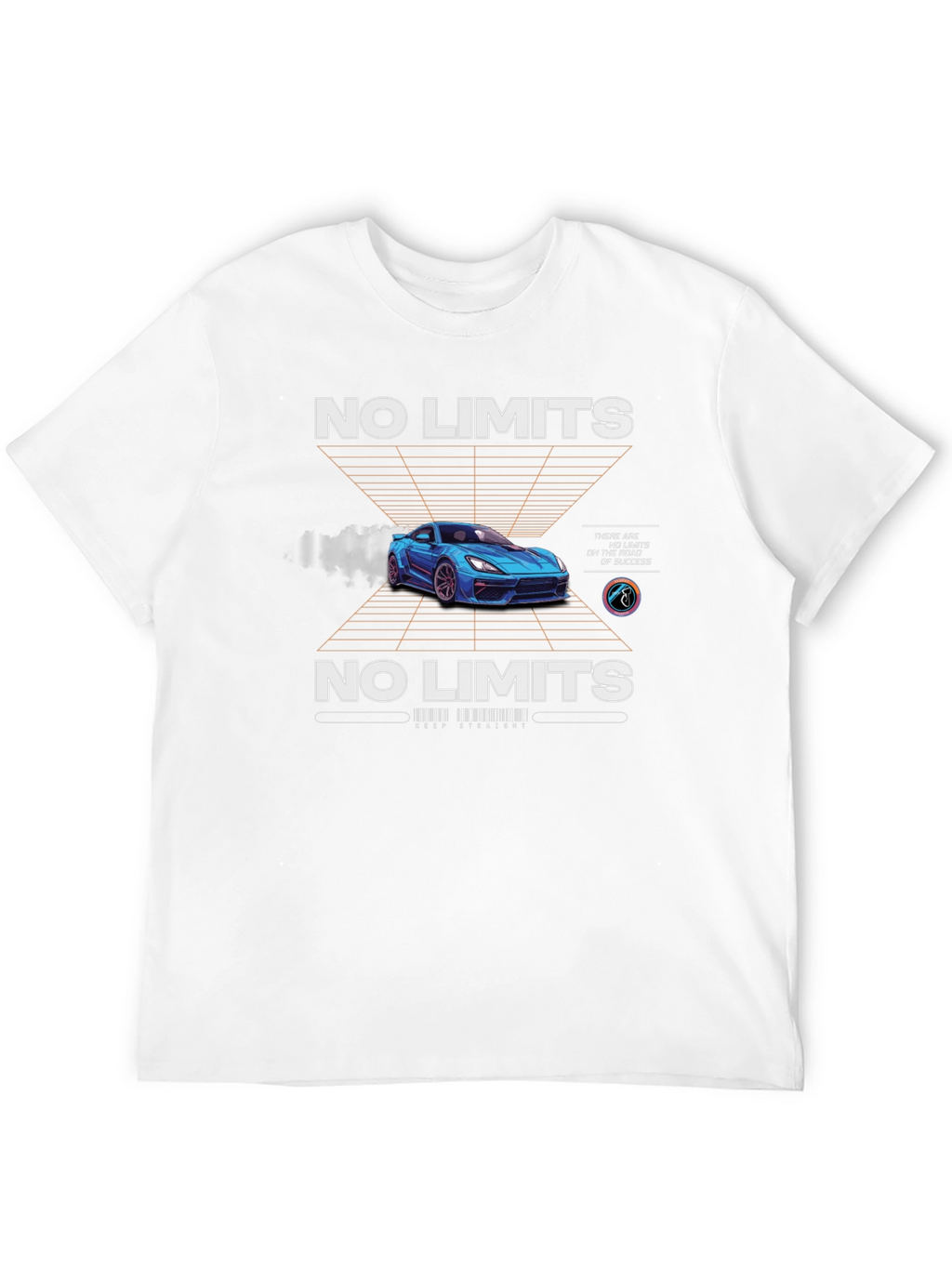 No Limits Car Graphic T-Shirt