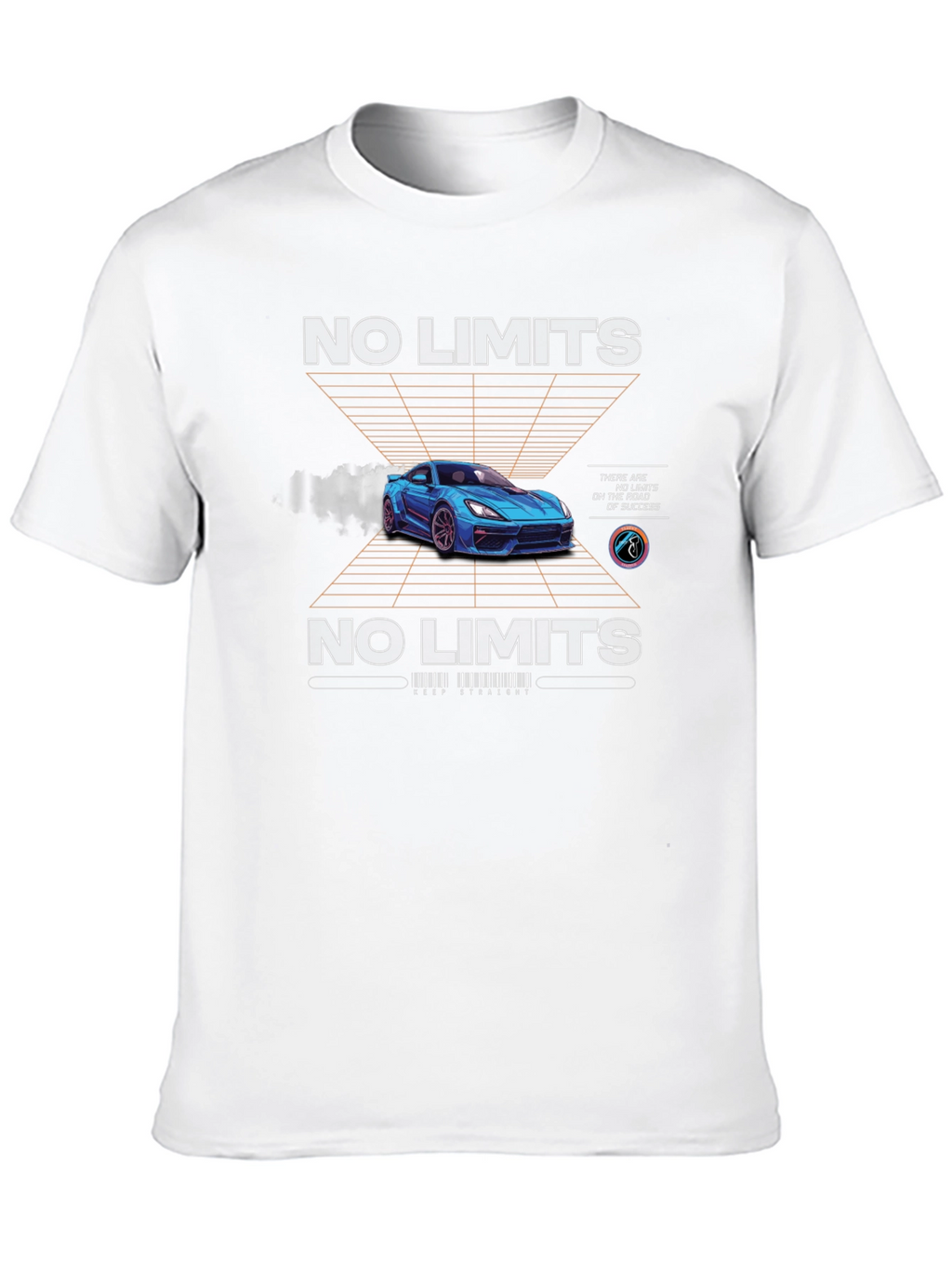 No Limits Car Graphic T-Shirt
