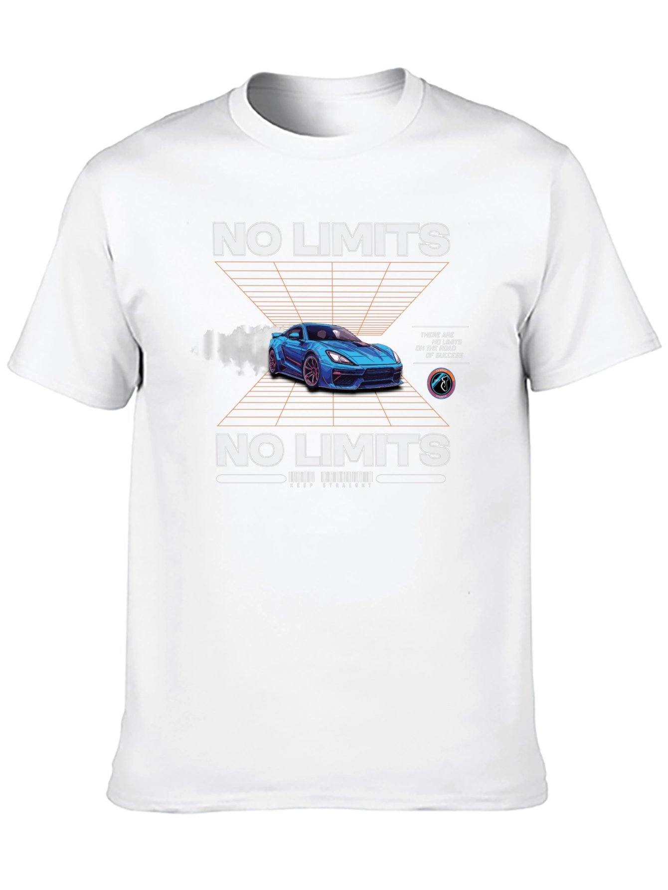 No Limits Car Graphic T-Shirt