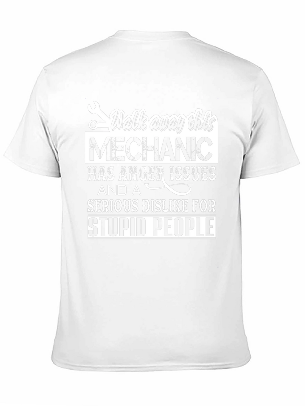 Mechanic Anger Issues Graphic T-Shirt