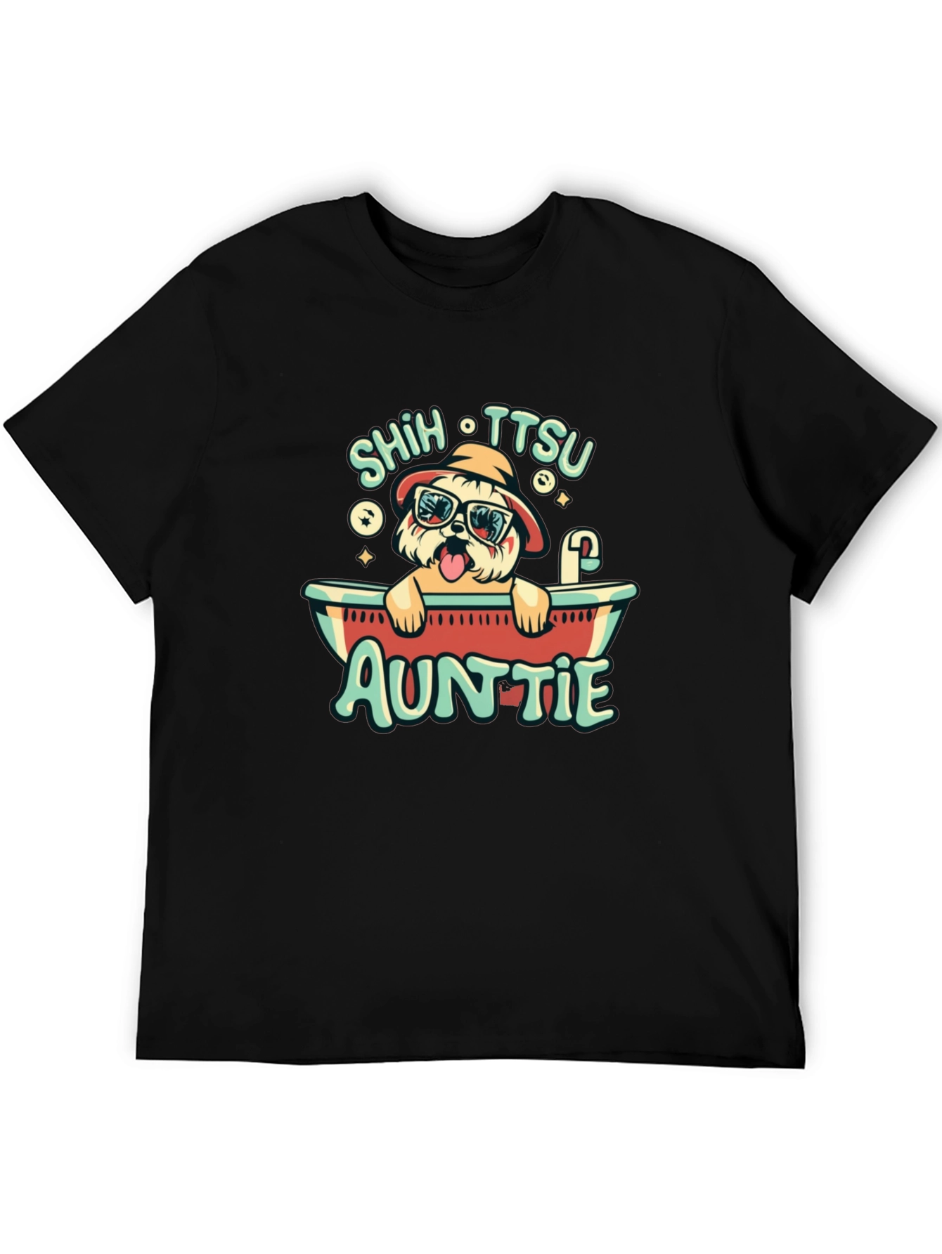 Shih Tzu Auntie T-Shirt - Dog Lover Tee