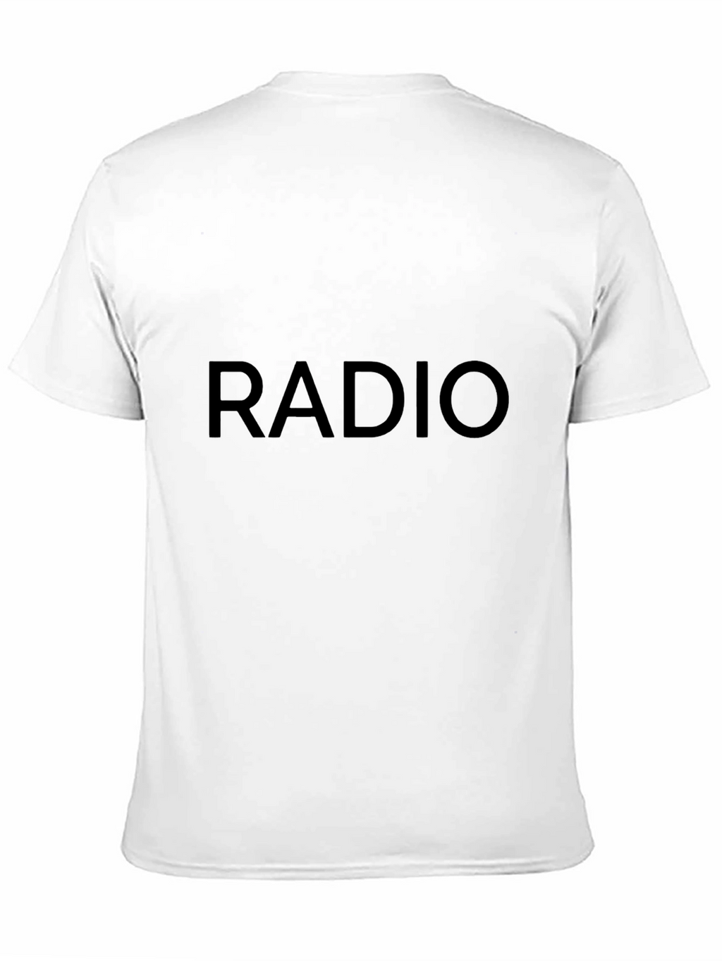 Radio Graphic Black T-Shirt