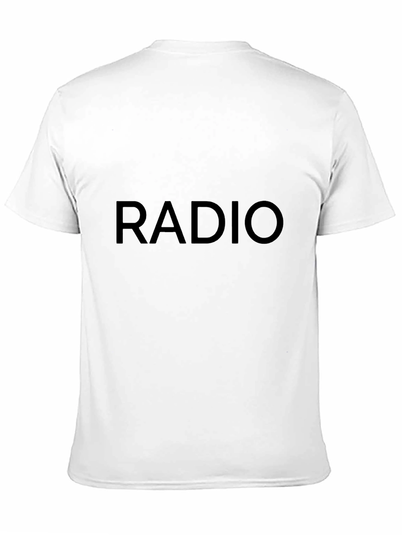Radio Graphic Black T-Shirt