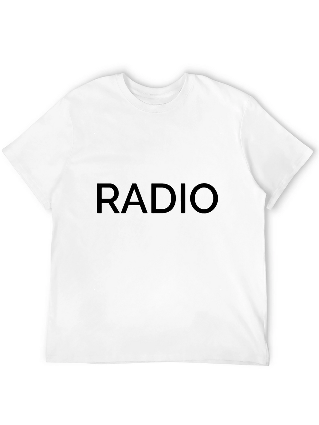 Radio Graphic Black T-Shirt