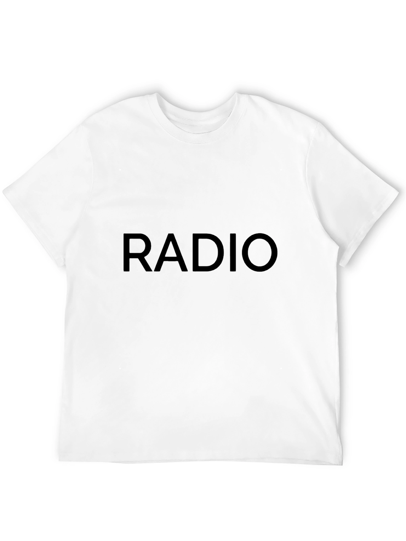 Radio Graphic Black T-Shirt