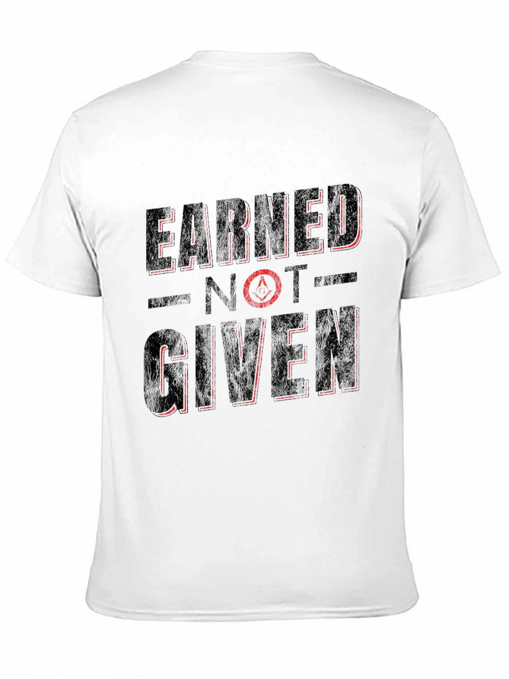 Earned Not Given Graphic Tee - Black