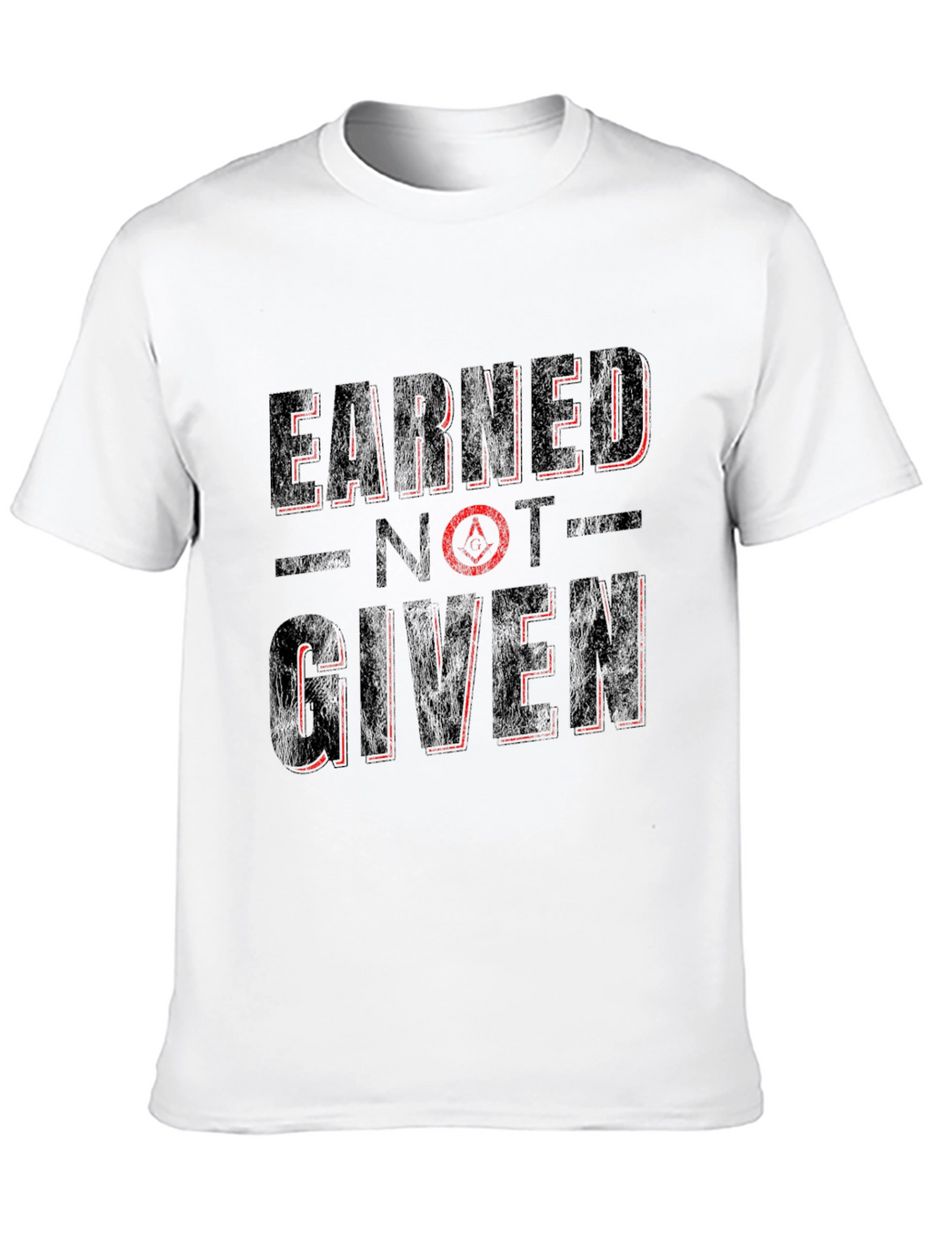 Earned Not Given Graphic Tee - Black