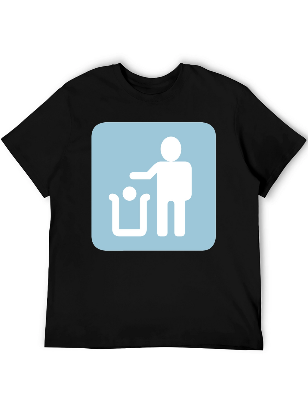 Recycle Graphic T-Shirt - Mens Black Tee