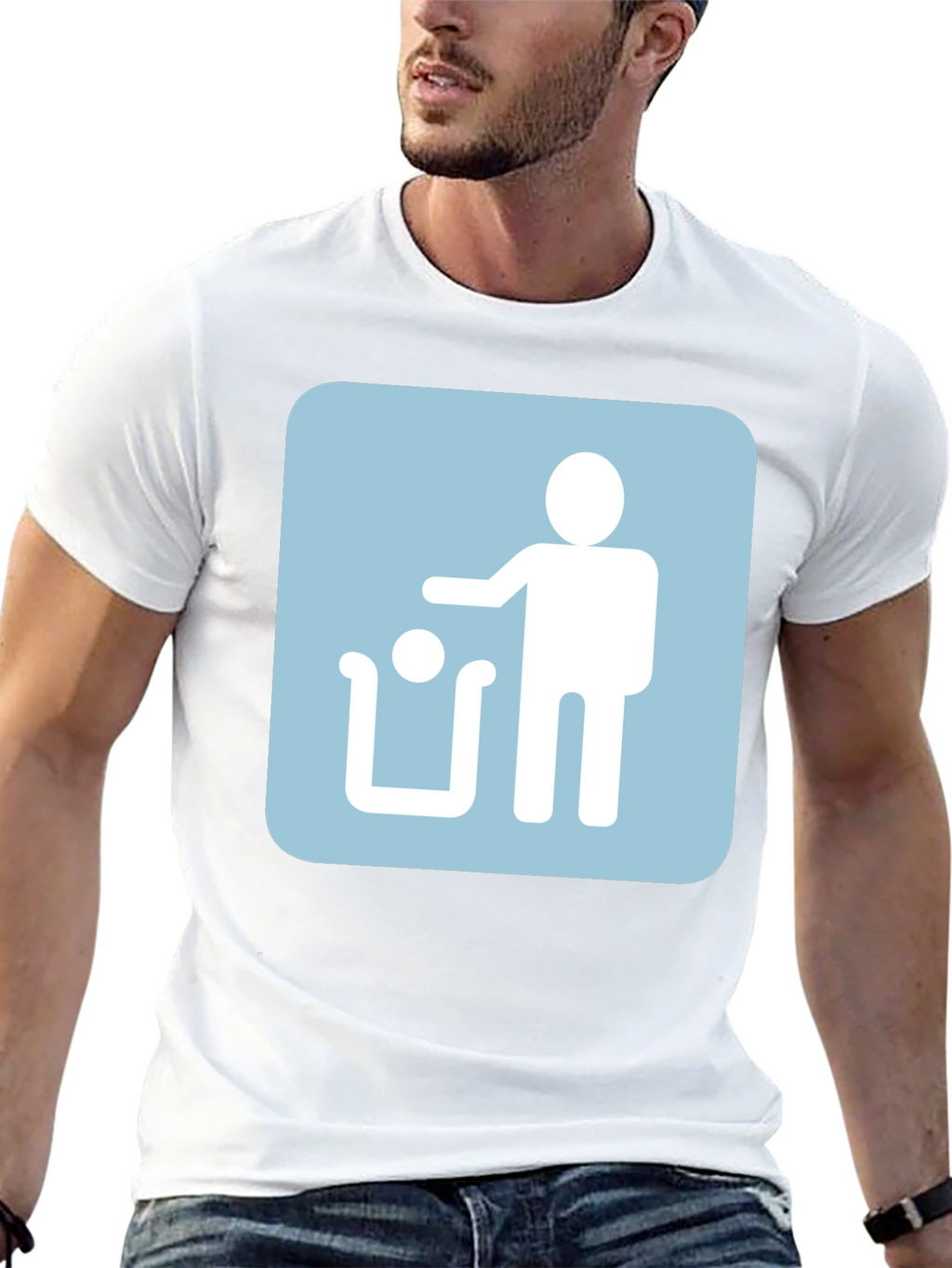 Recycle Graphic T-Shirt - Mens Black Tee