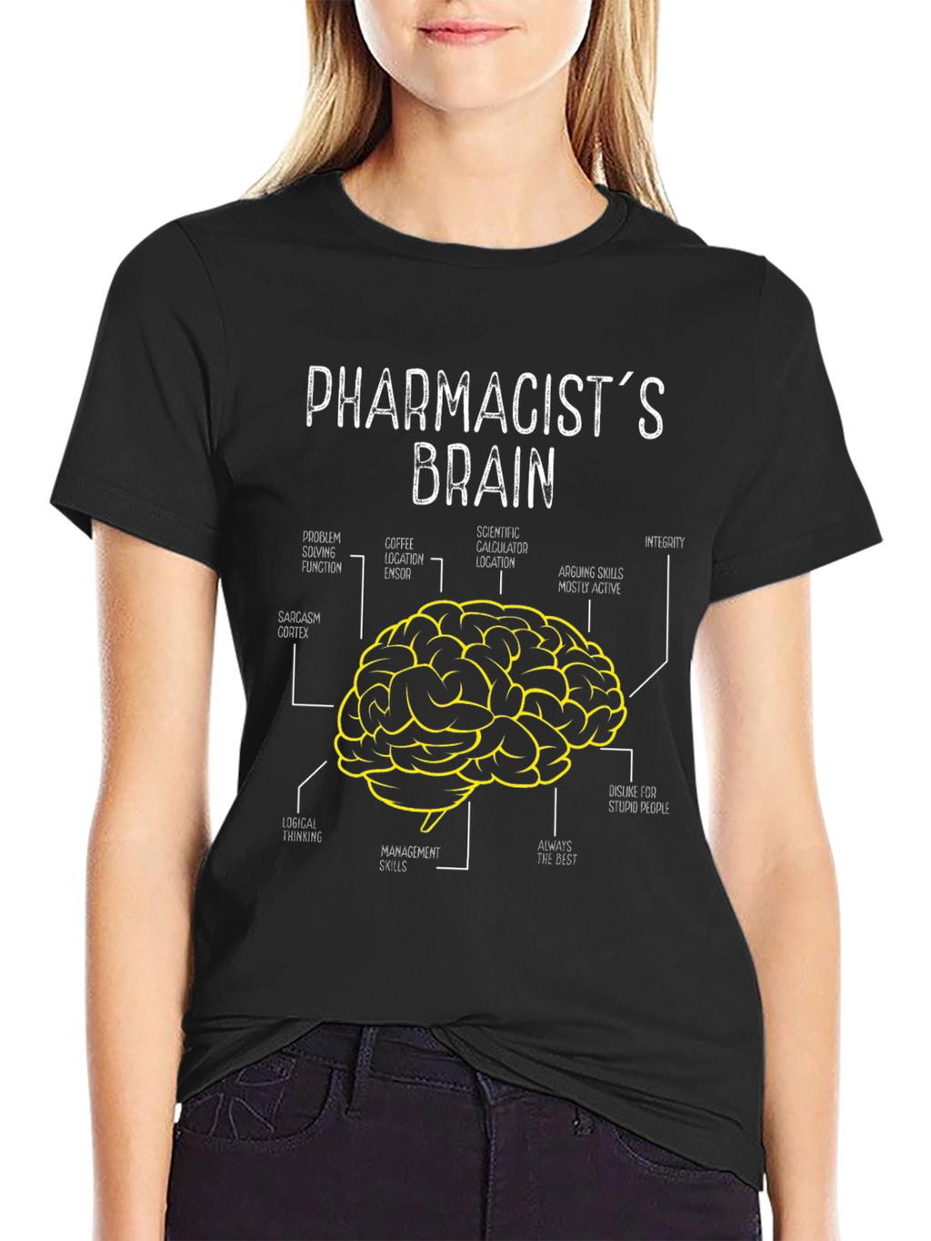 Pharmacists Brain T-Shirt - Funny Gift