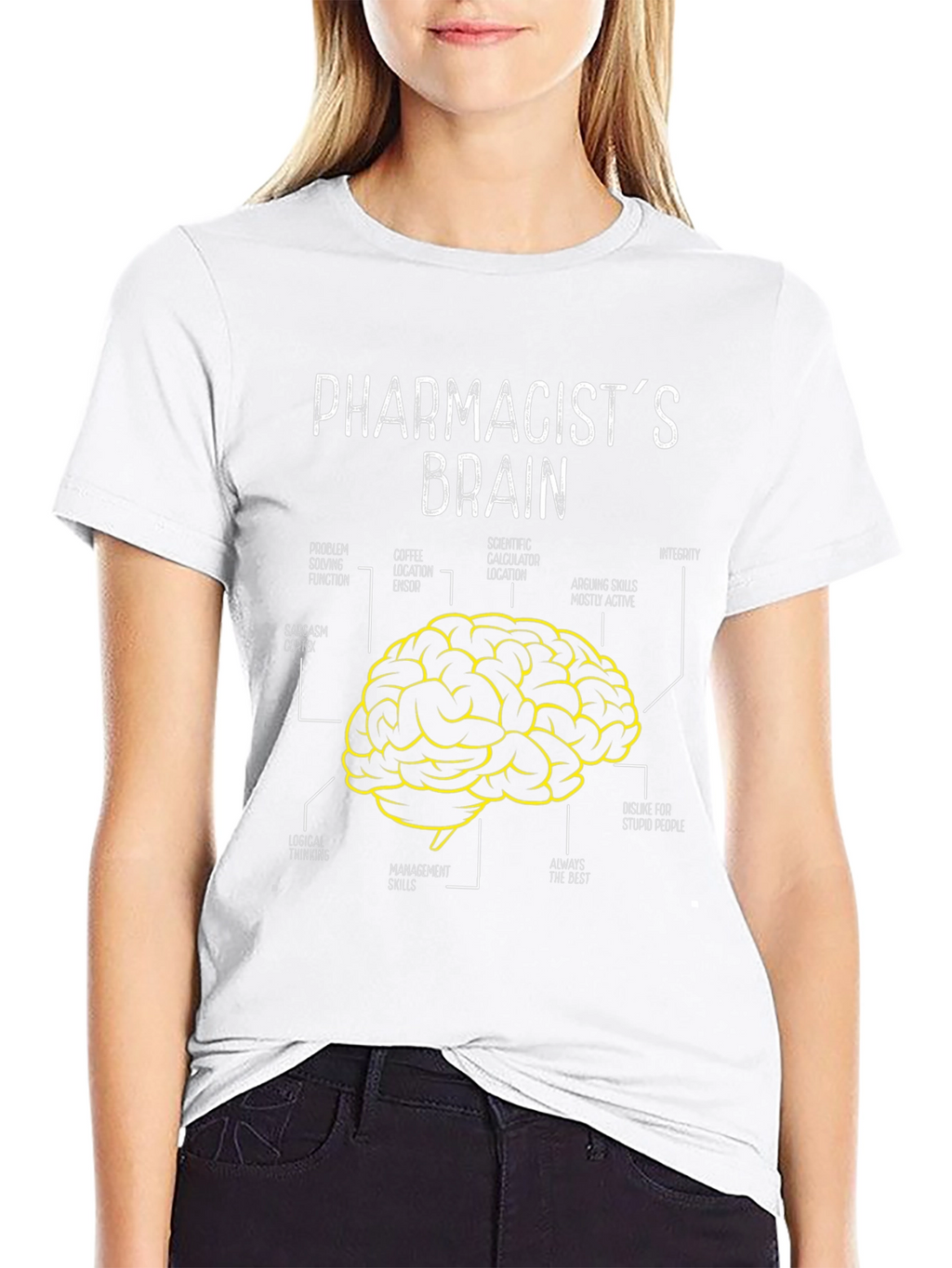 Pharmacists Brain T-Shirt - Funny Gift