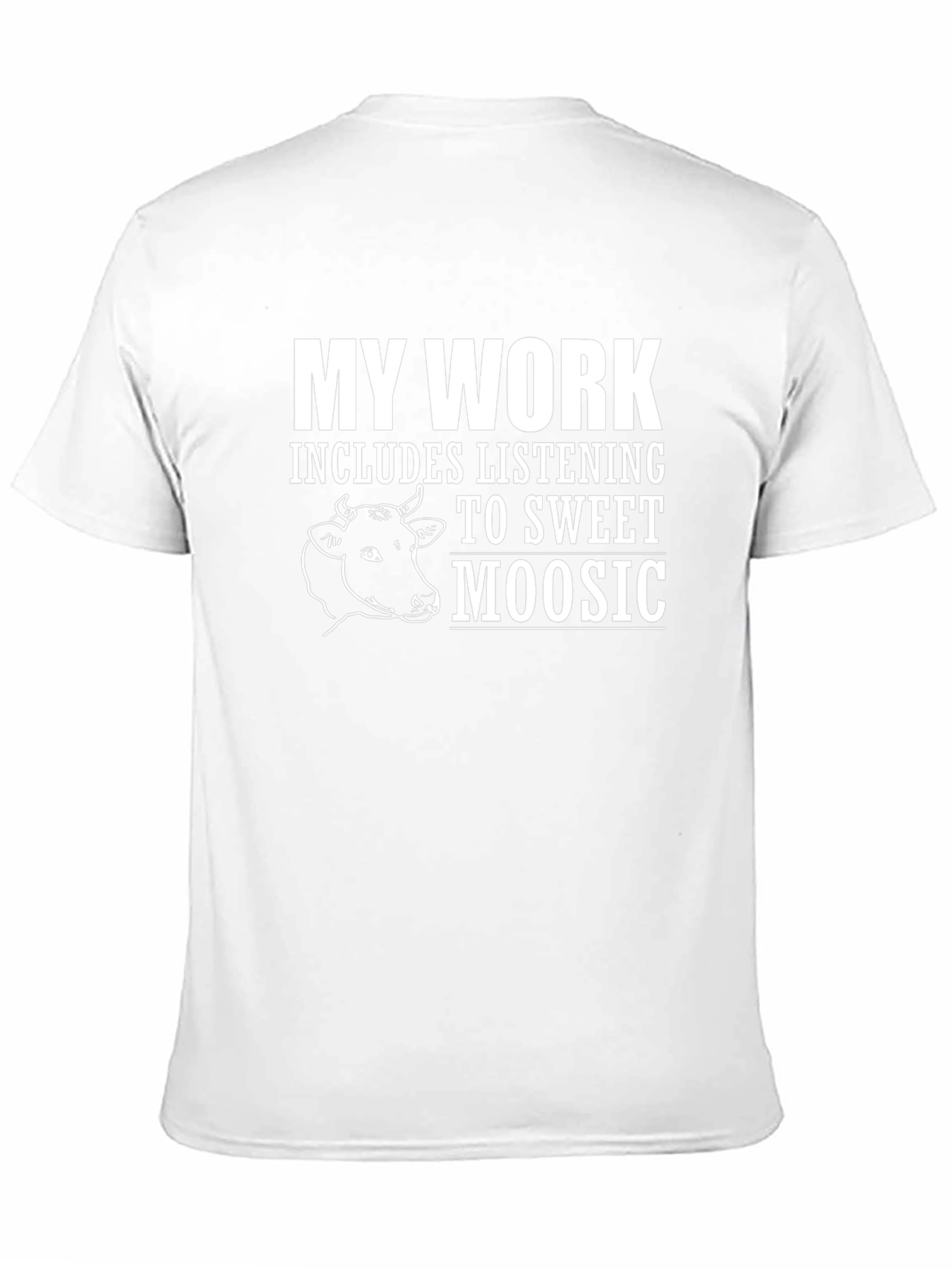 Sweet Moosic T-Shirt | Funny Cow Lover Tee