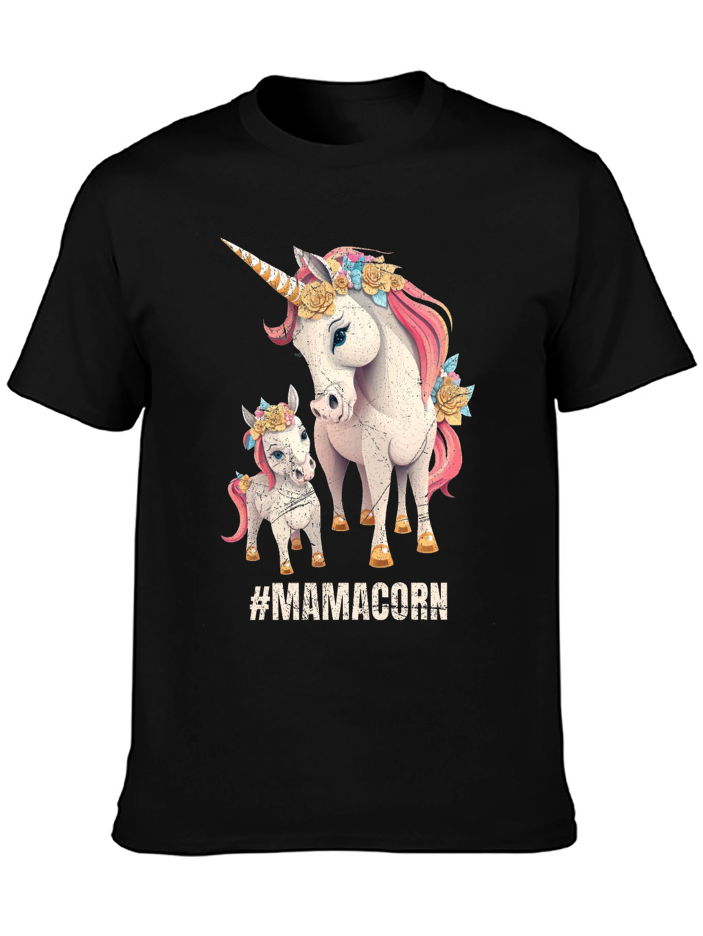 MamaCorn T-Shirt Unicorn Graphic Tee