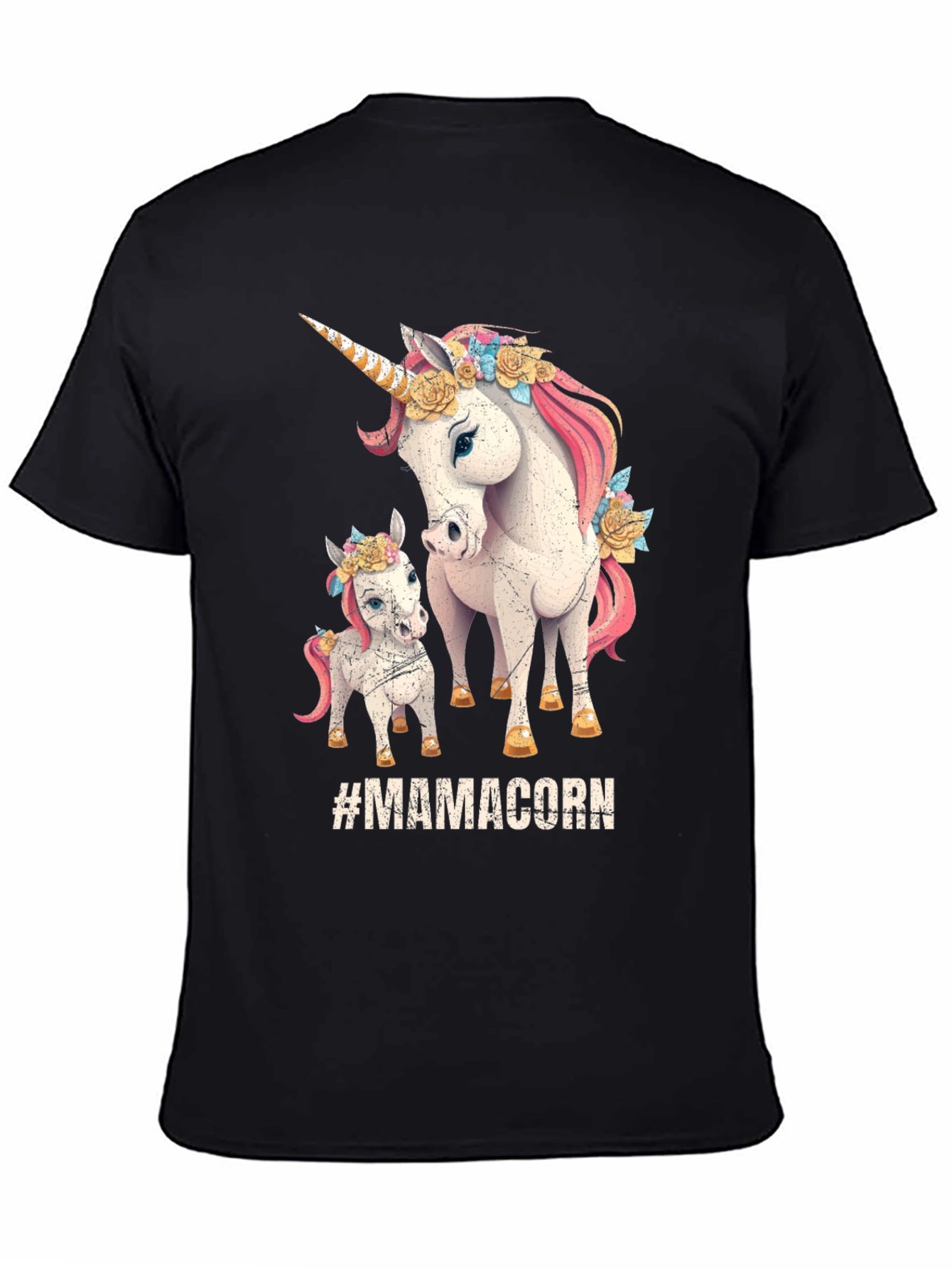 MamaCorn T-Shirt Unicorn Graphic Tee