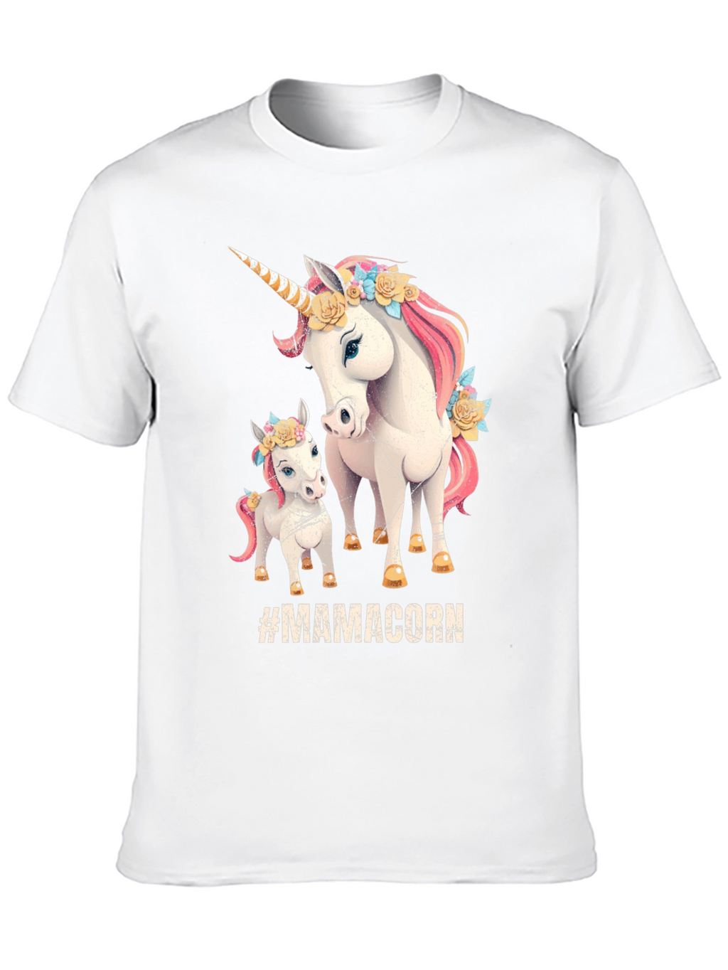 MamaCorn T-Shirt Unicorn Graphic Tee