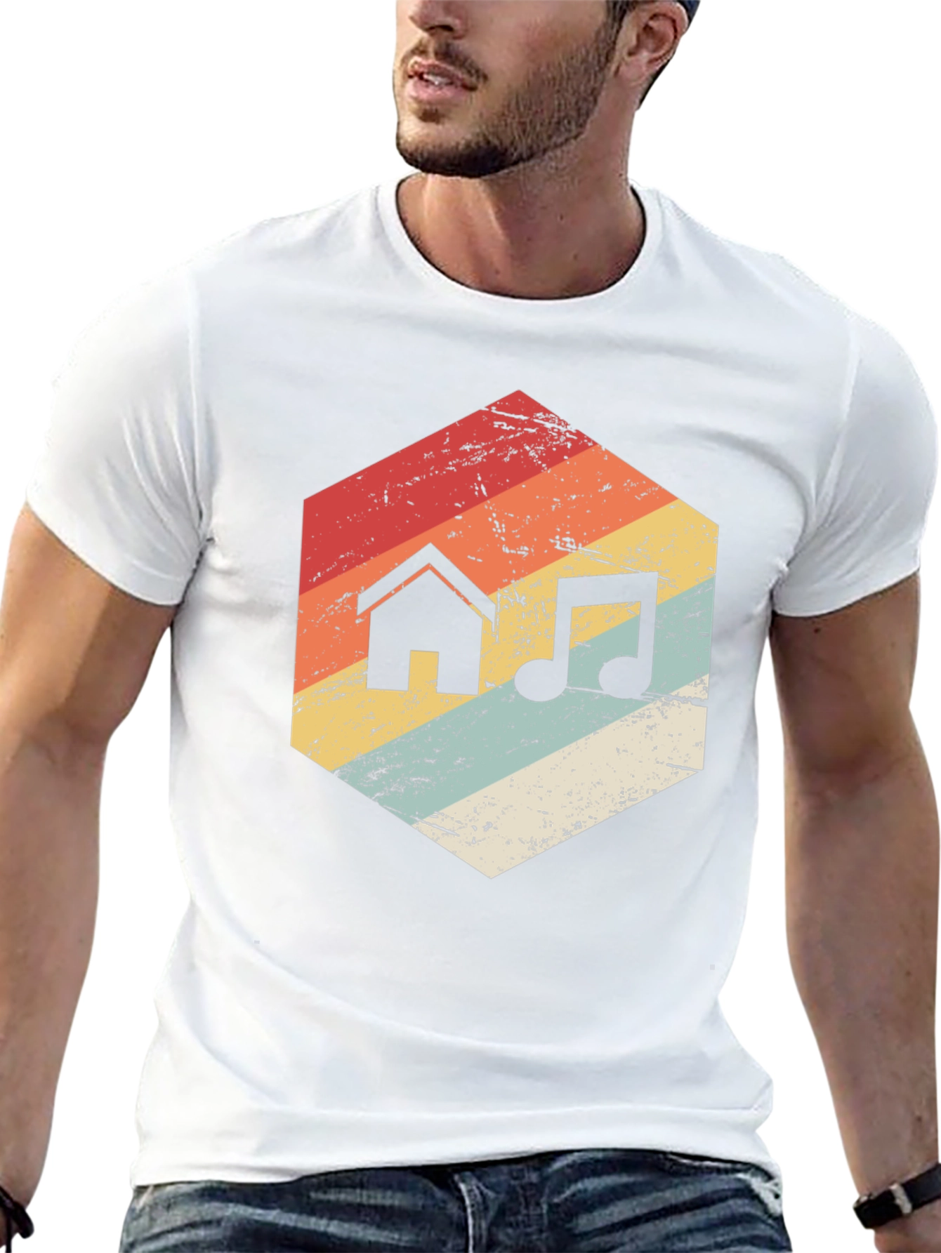 Vintage House Music Graphic Tee