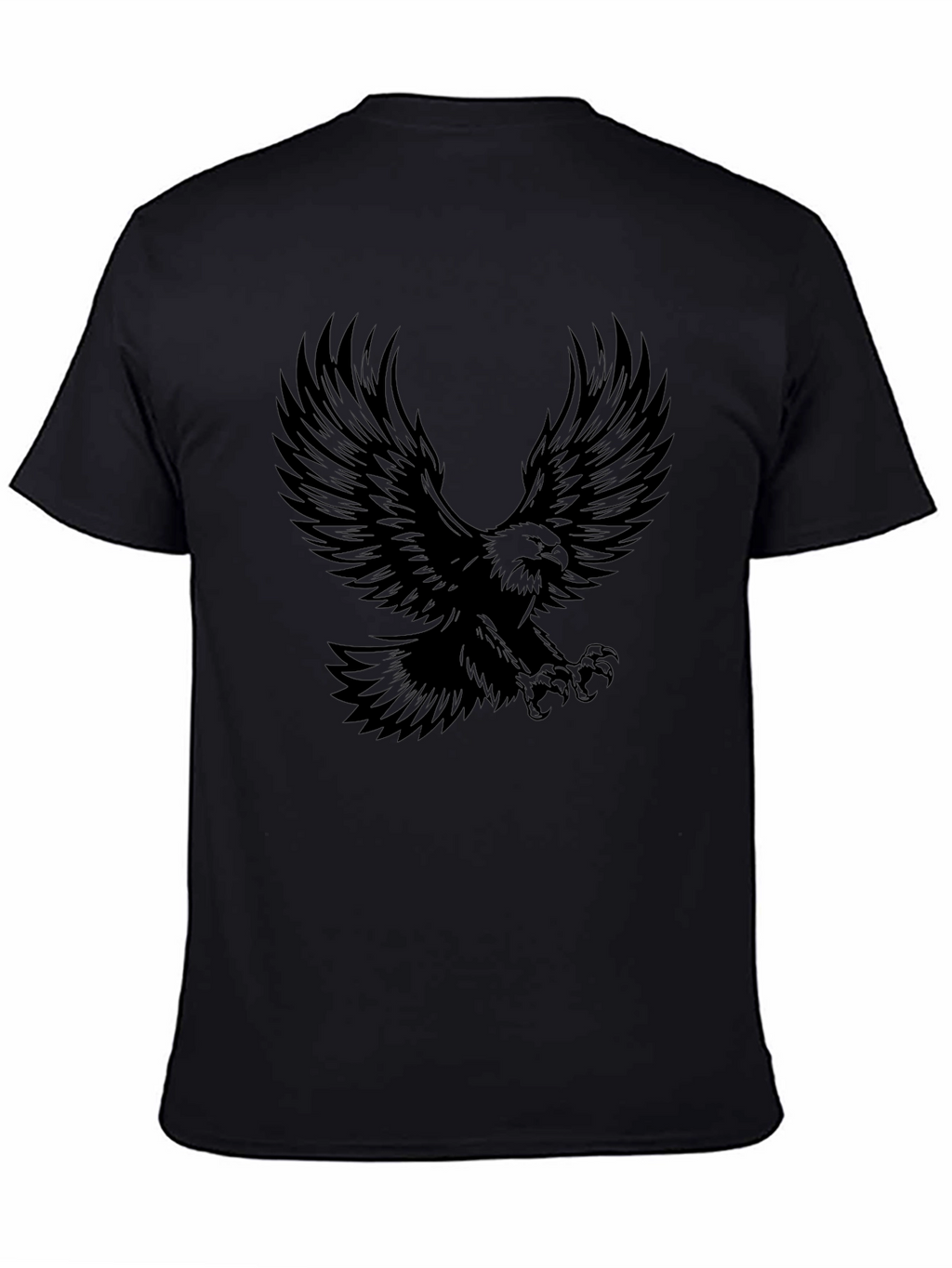 Eagle Graphic Black T-Shirt