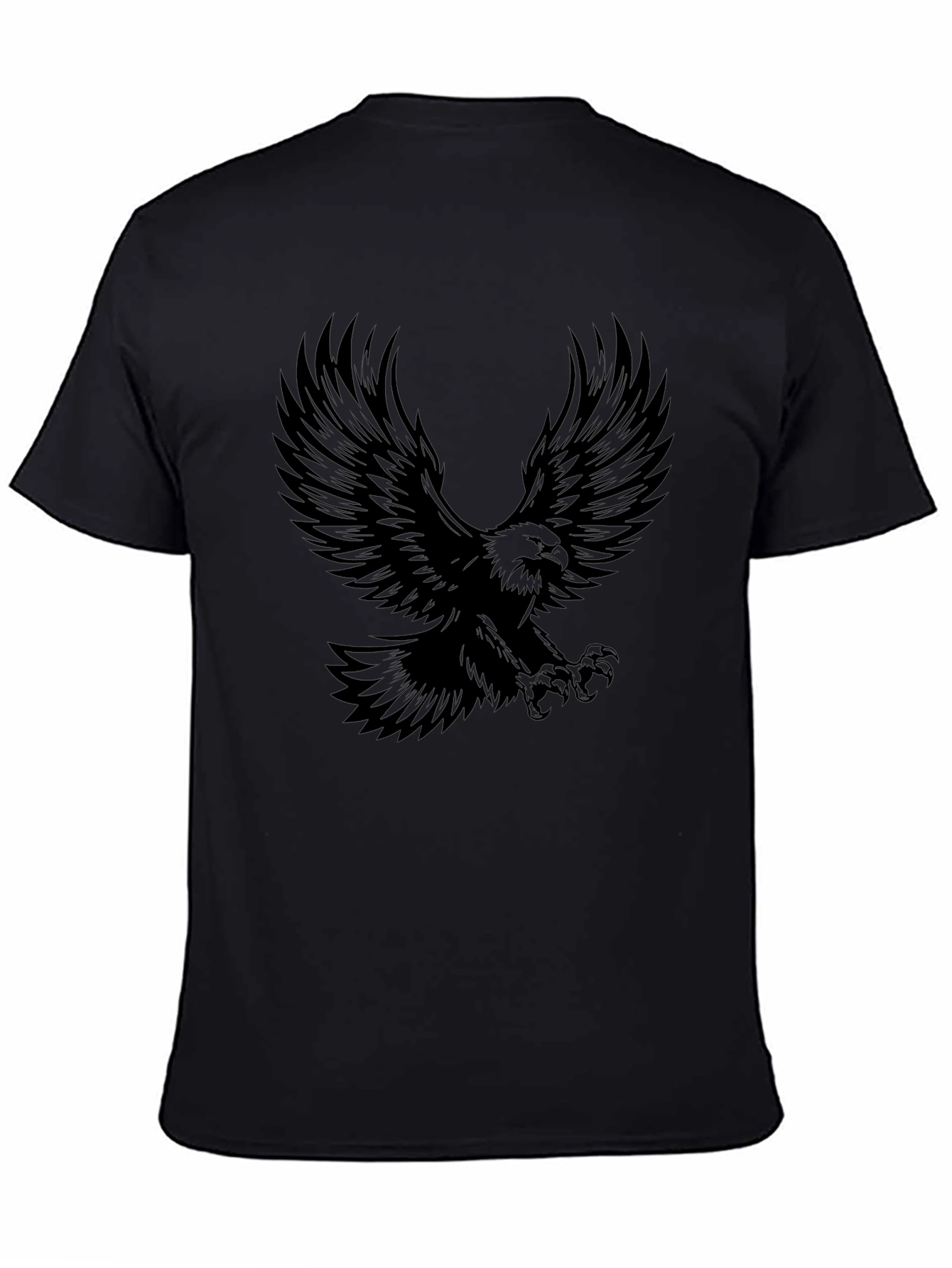 Eagle Graphic Black T-Shirt