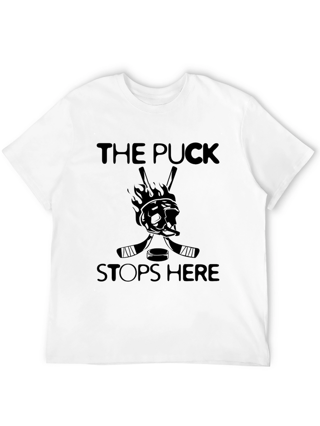 The Puck Stops Here Graphic Tee