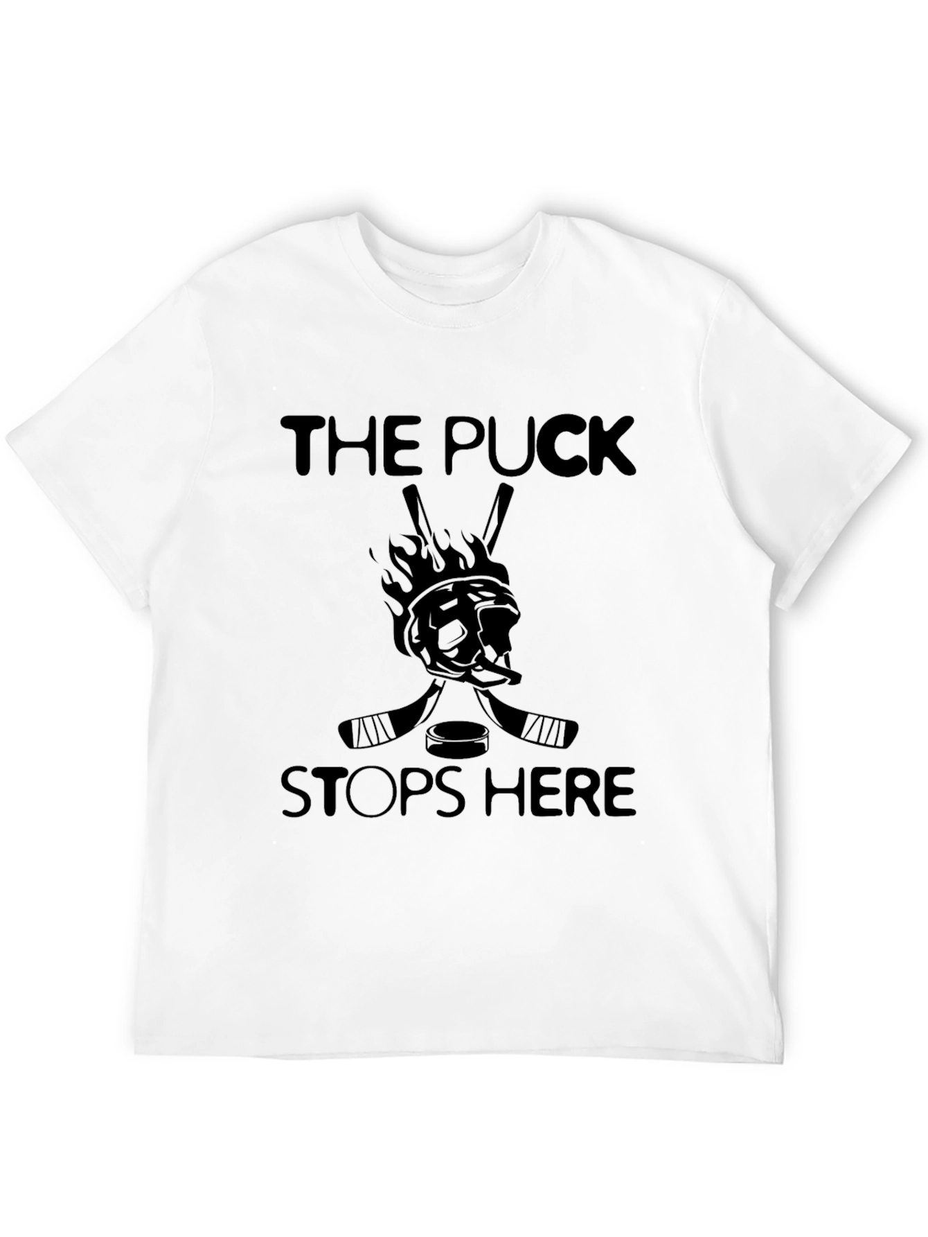 The Puck Stops Here Graphic Tee