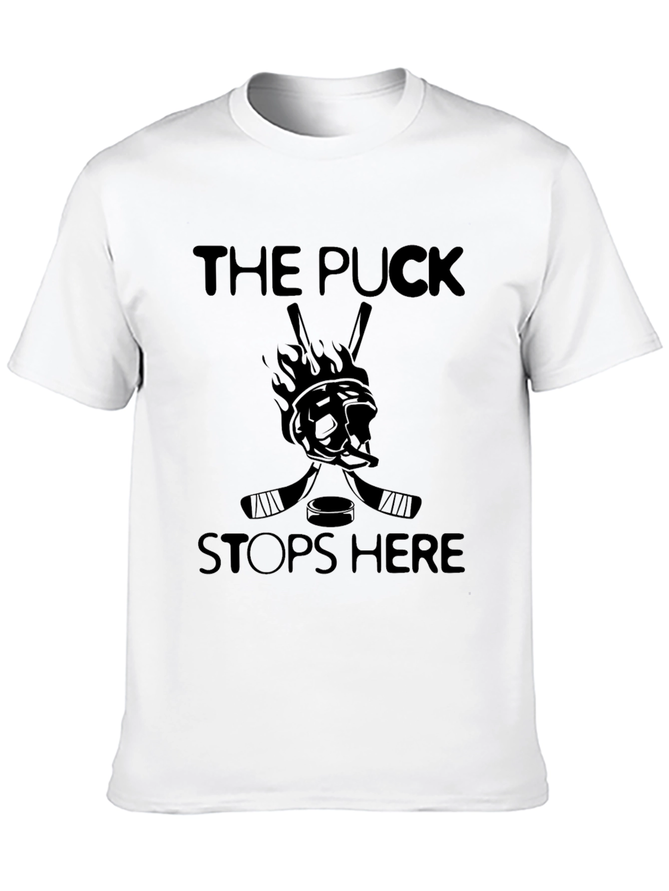 The Puck Stops Here Graphic Tee