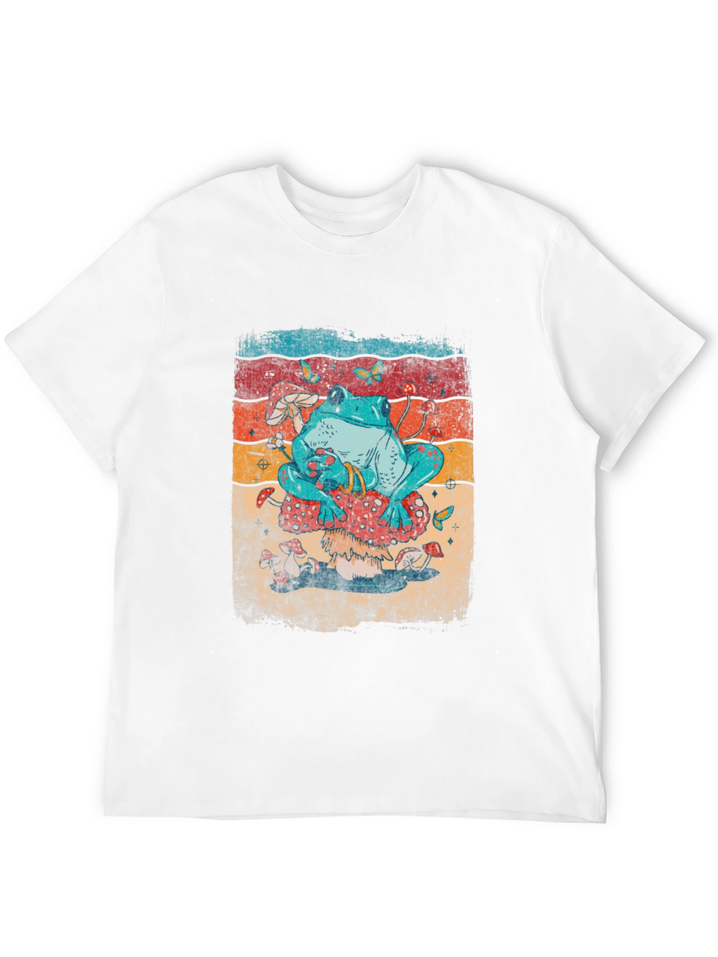Frog on Mushroom T-Shirt