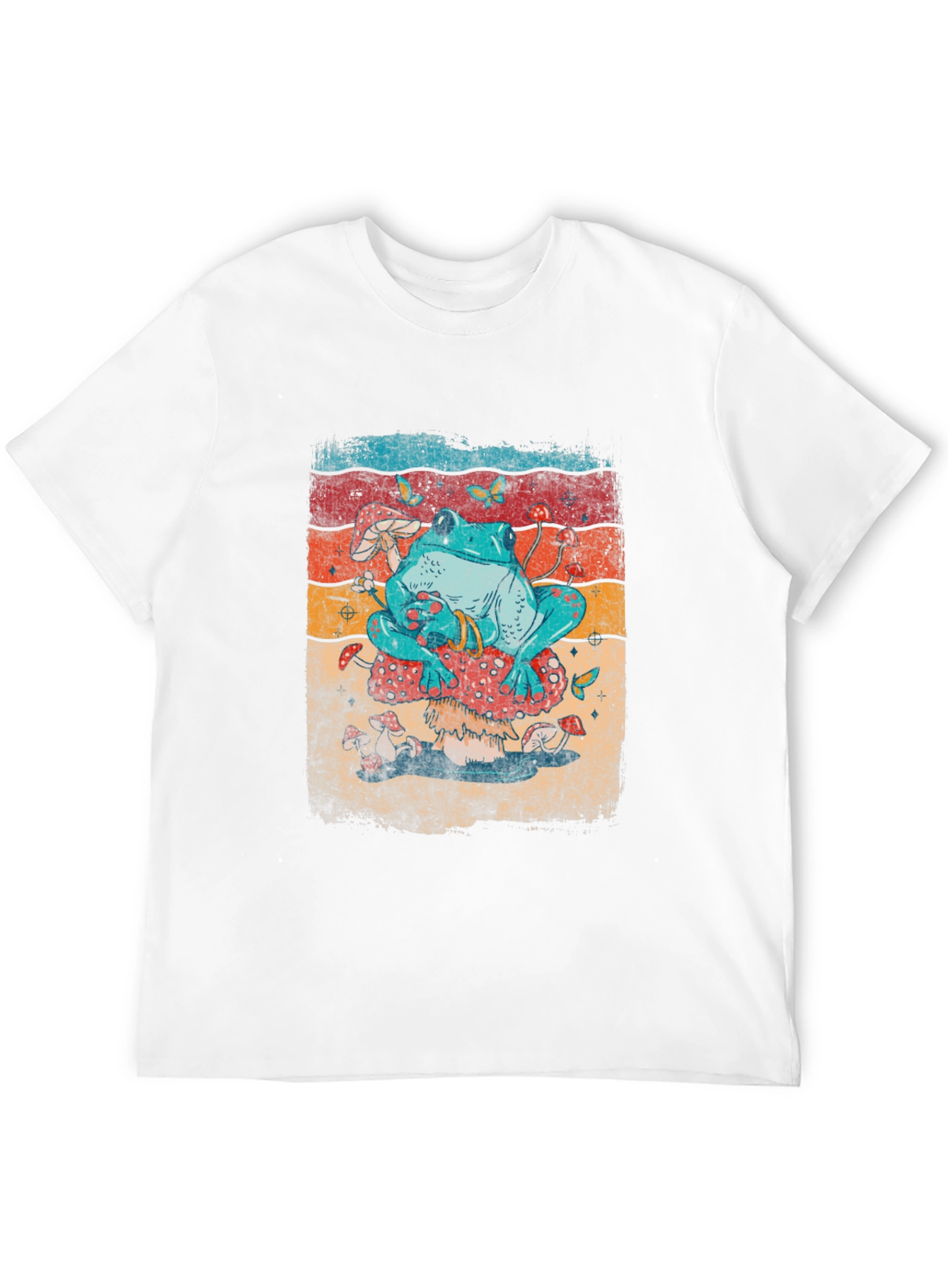 Frog on Mushroom T-Shirt