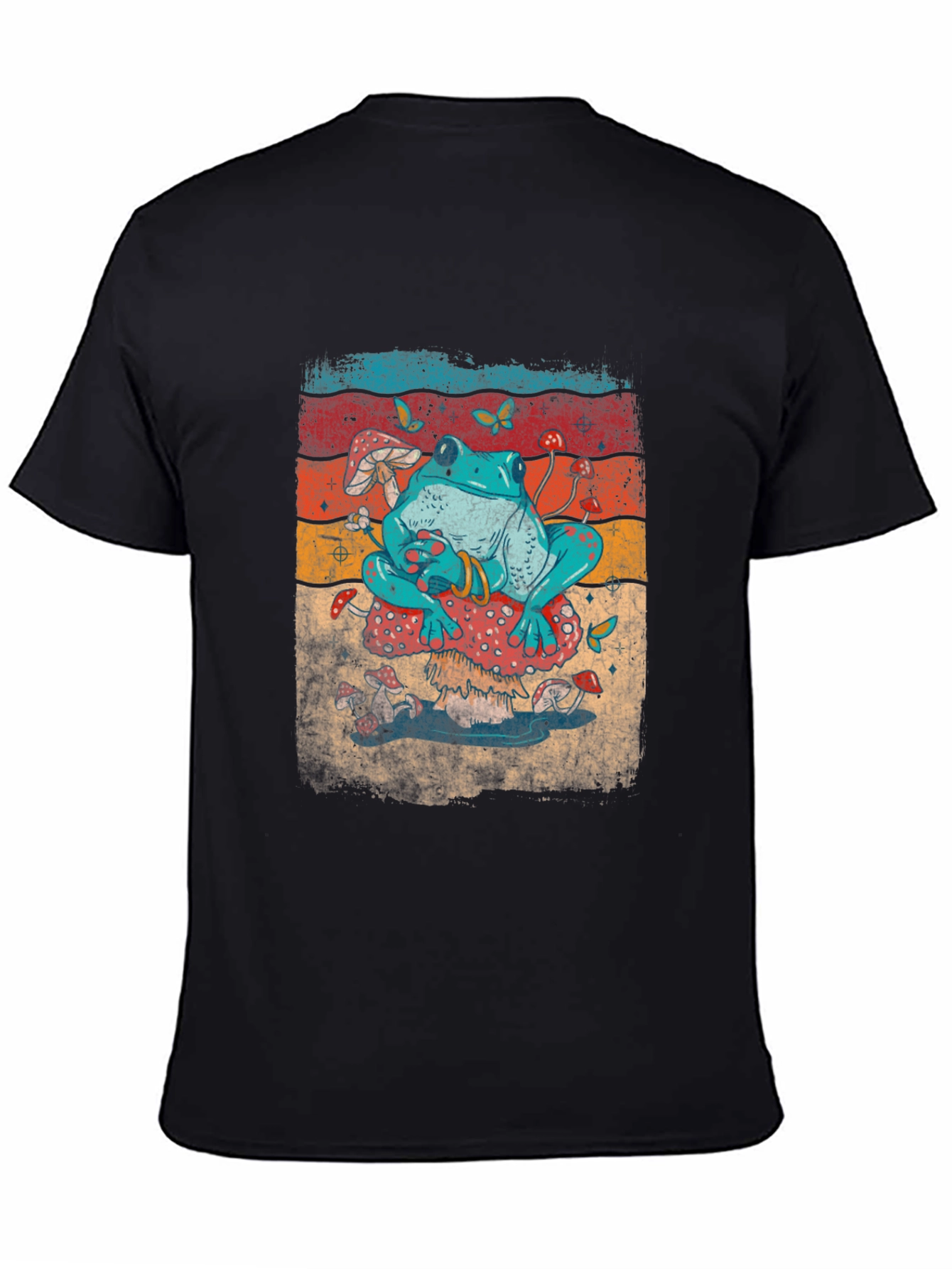 Frog on Mushroom T-Shirt