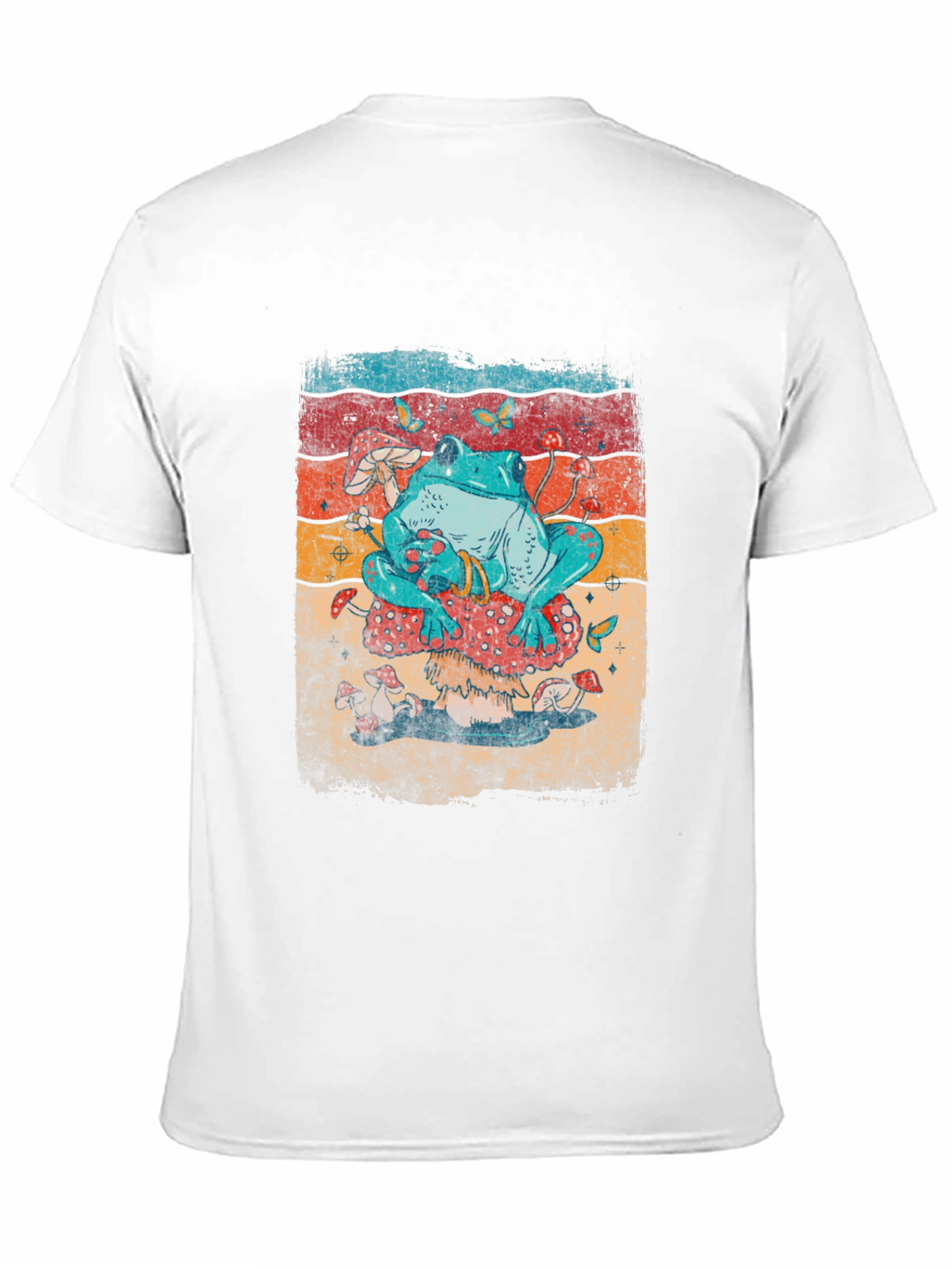 Frog on Mushroom T-Shirt