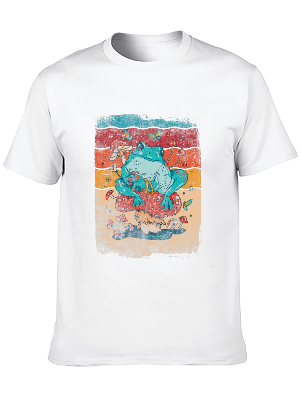 Frog on Mushroom T-Shirt