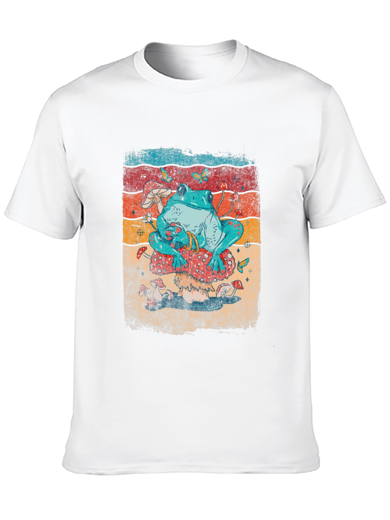 Frog on Mushroom T-Shirt