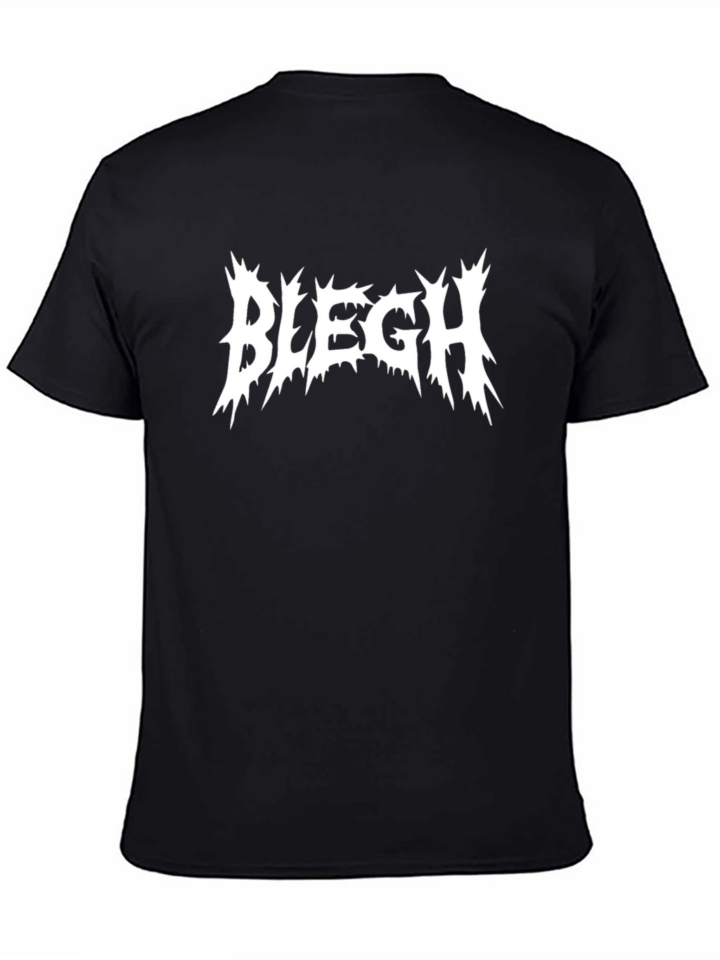 Blegh Metal Band T-Shirt - Black