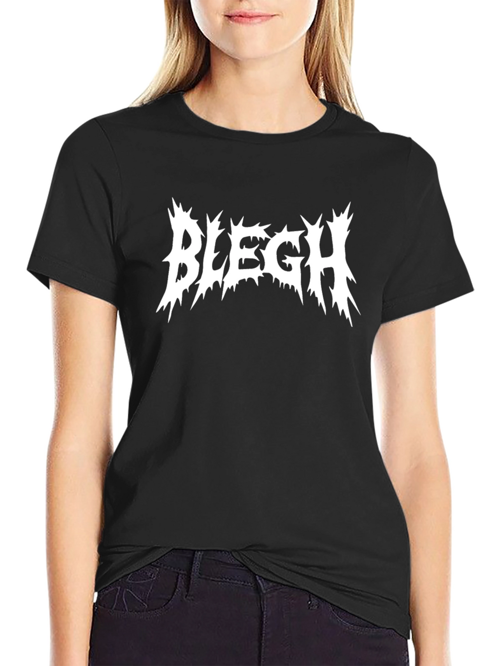 Blegh Metal Band T-Shirt - Black