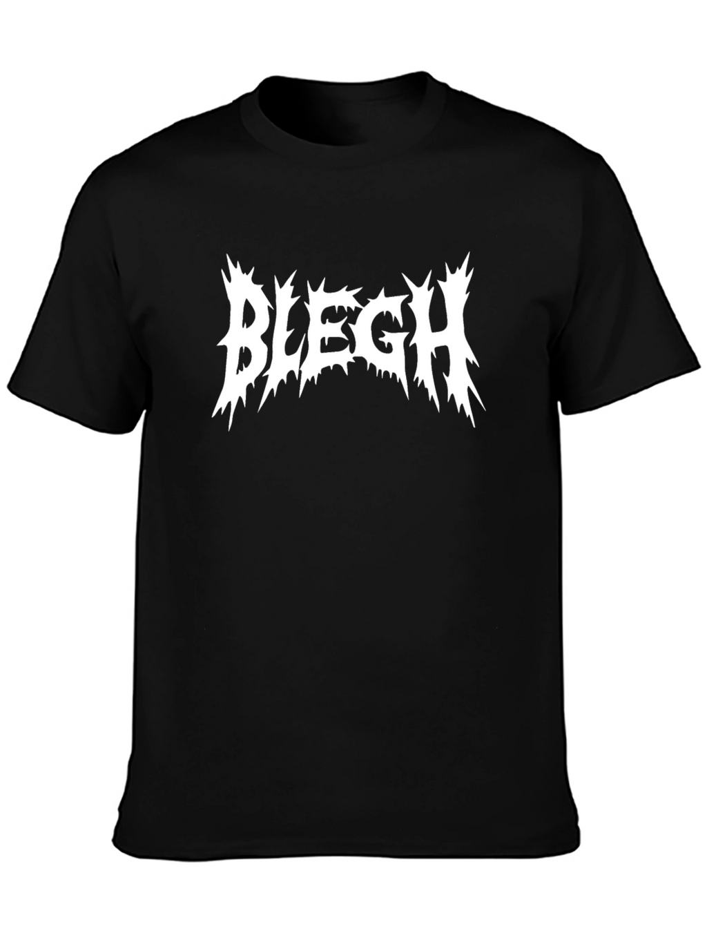 Blegh Metal Band T-Shirt - Black
