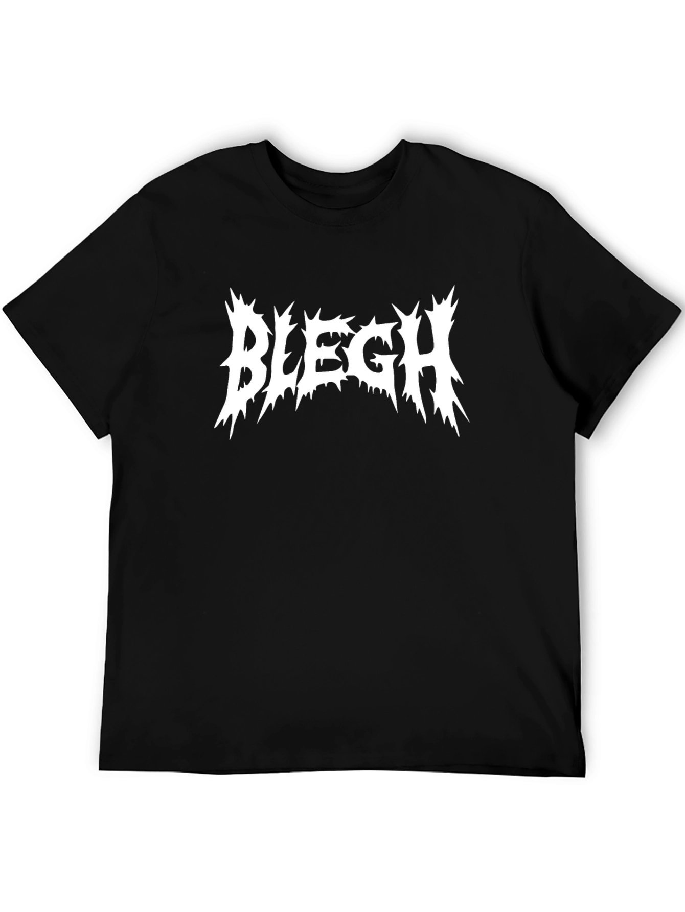Blegh Metal Band T-Shirt - Black