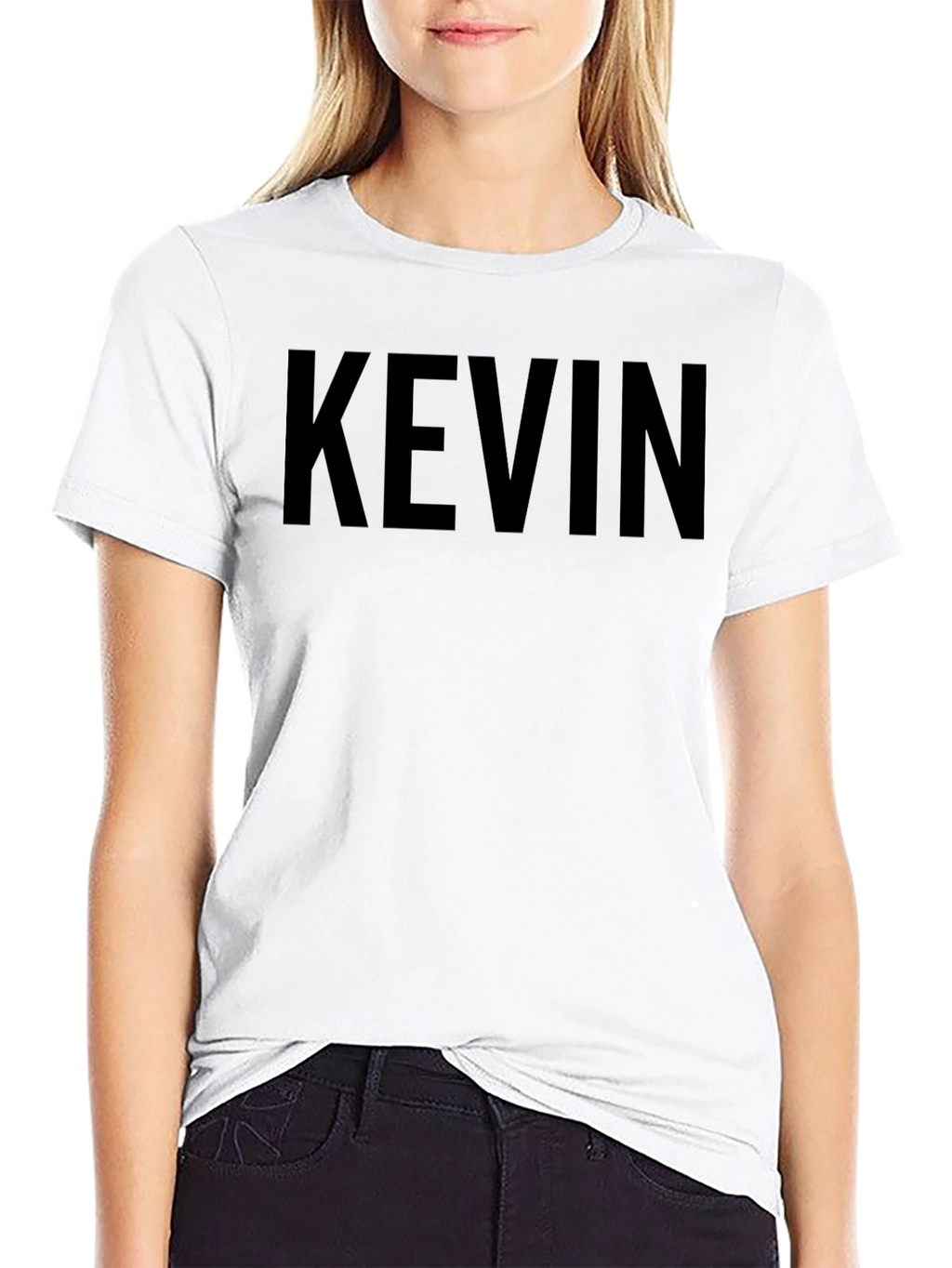Personalized Black KEVIN T-Shirt