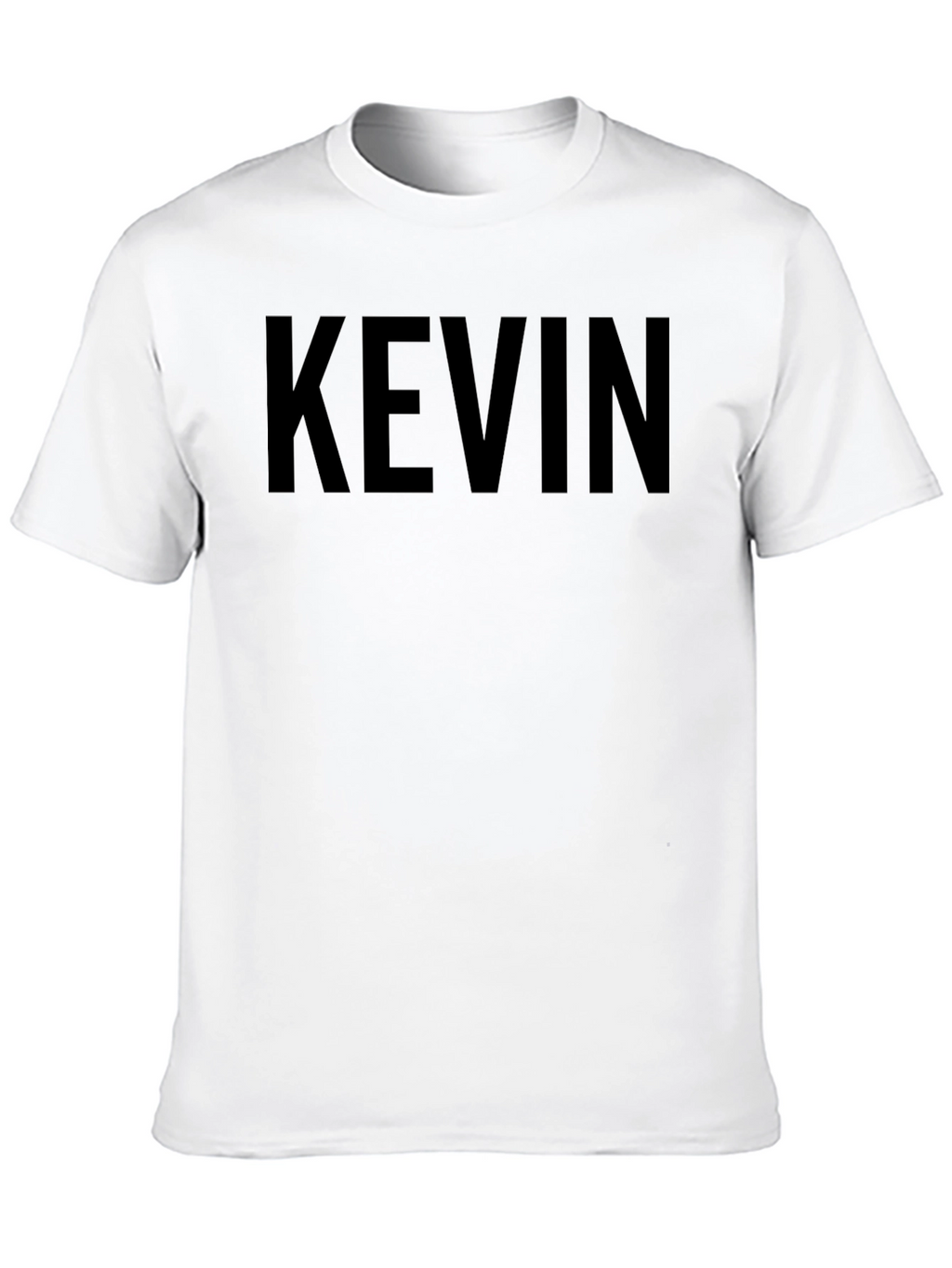 Personalized Black KEVIN T-Shirt