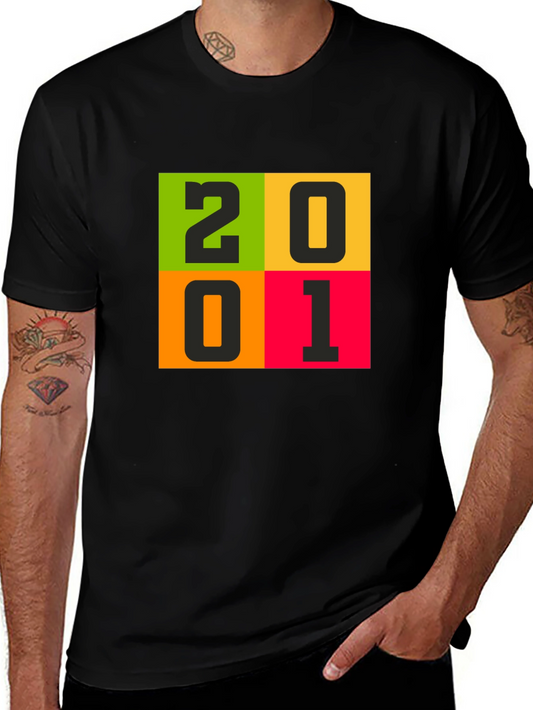 2001 Graphic Tee - Retro Style