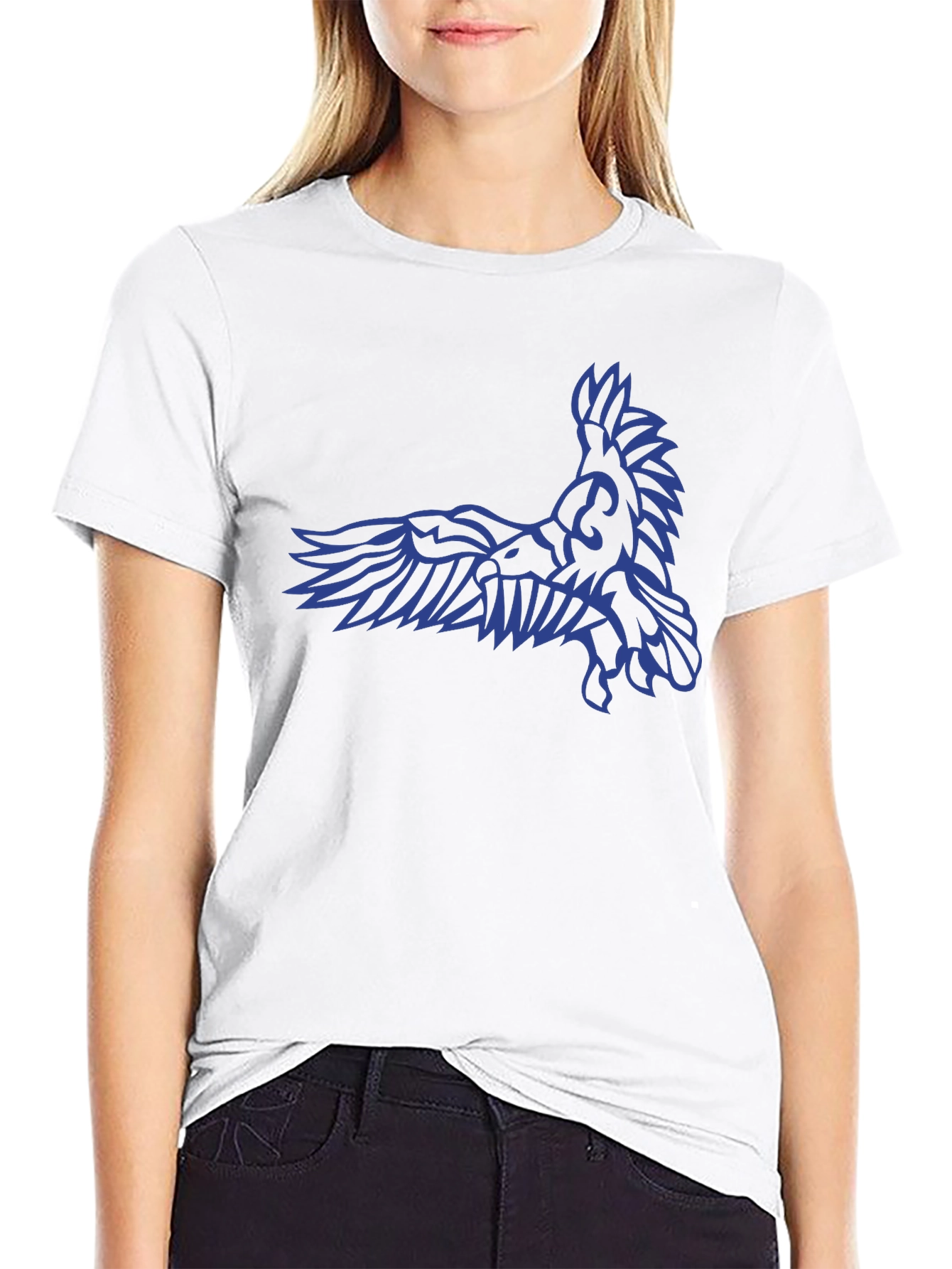 Black Eagle Graphic T-Shirt - Stylish and Bold