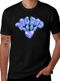 Dog Dad Paw Print T-Shirt – Cute Dog Lover Graphic Tee