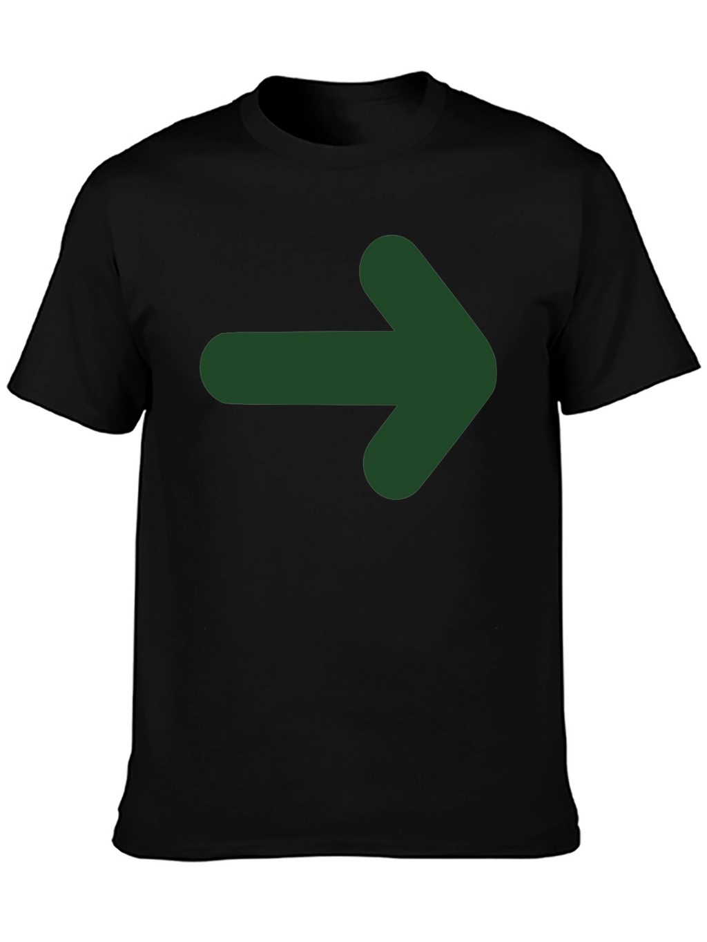 Right Direction Tee - Arrow Graphic Print