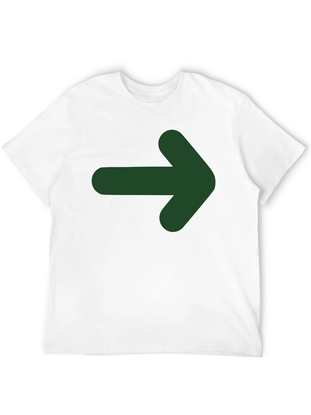 Right Direction Tee - Arrow Graphic Print