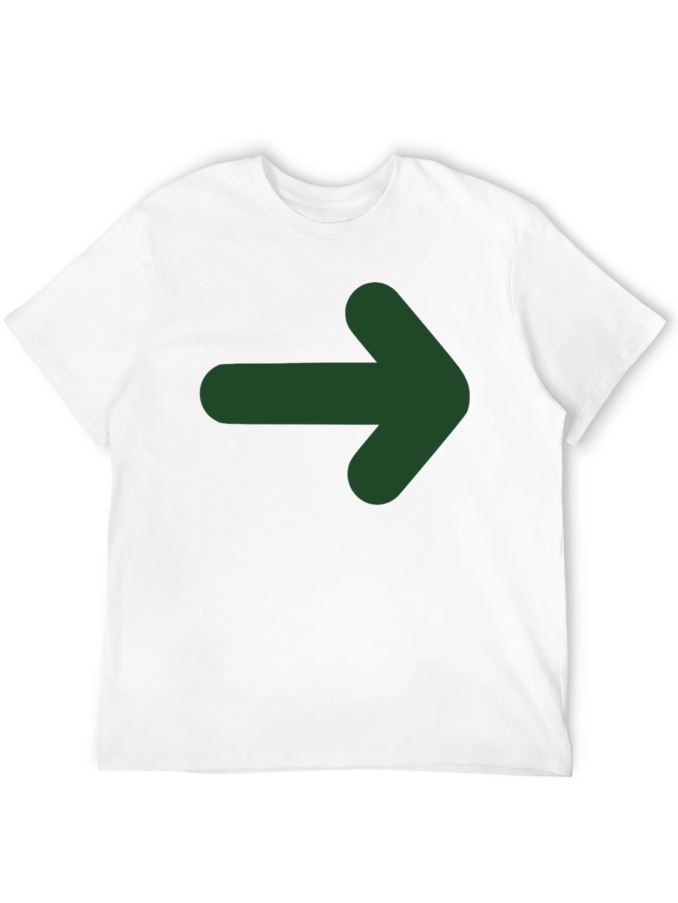 Right Direction Tee - Arrow Graphic Print