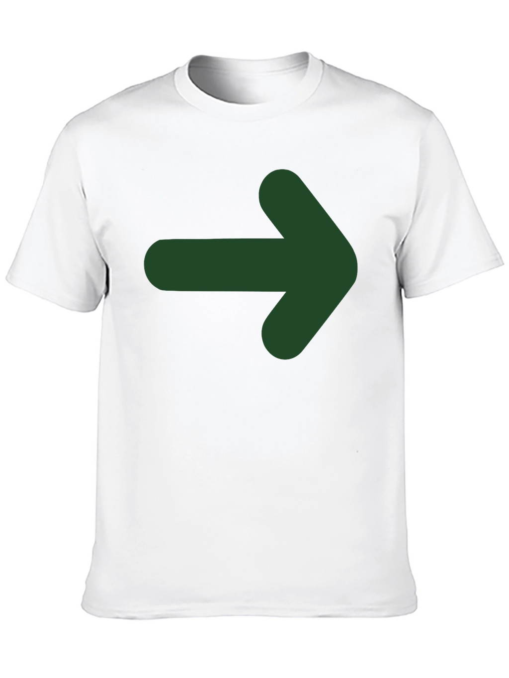 Right Direction Tee - Arrow Graphic Print