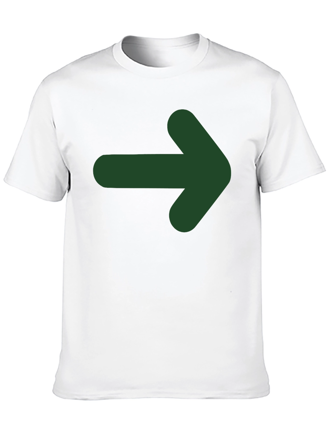 Right Direction Tee - Arrow Graphic Print
